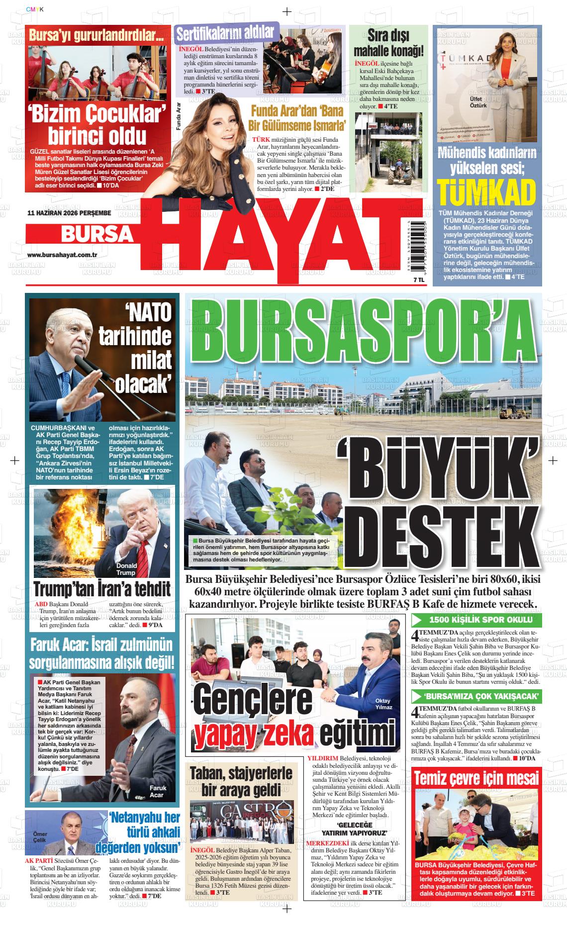 Bursa Hayat 11.06.2026