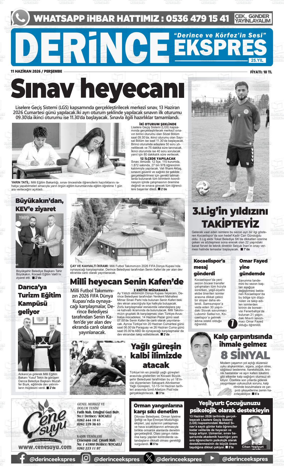 Kocaeli Derinceekspres 11.06.2026