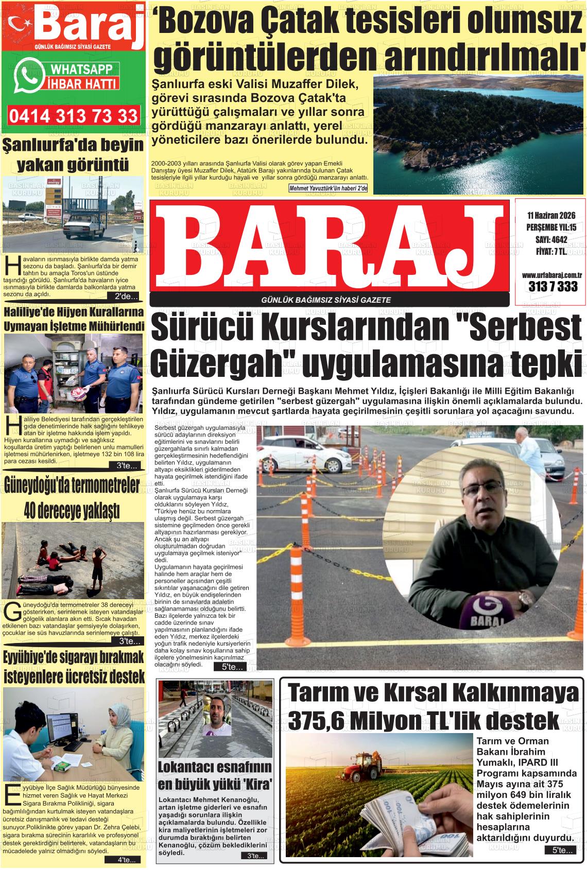 Sanliurfa Dundenbugunesafak 11.06.2026