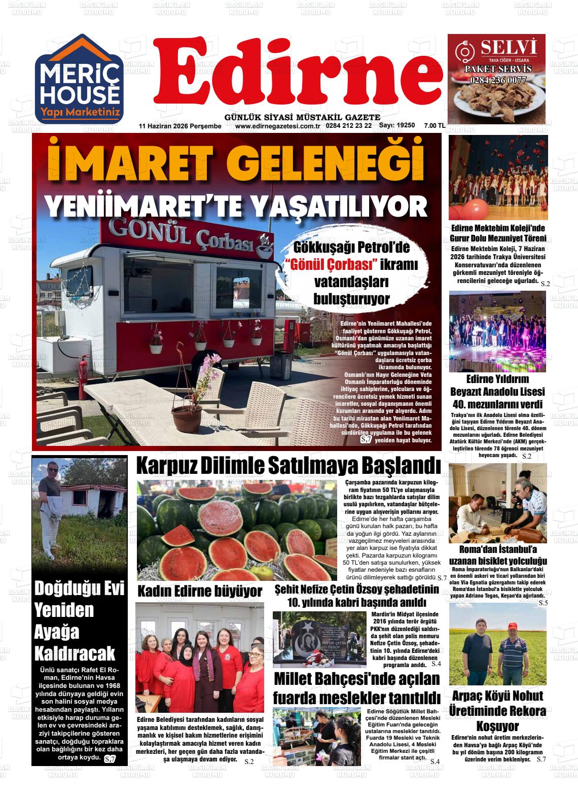 Edirne 11.06.2026