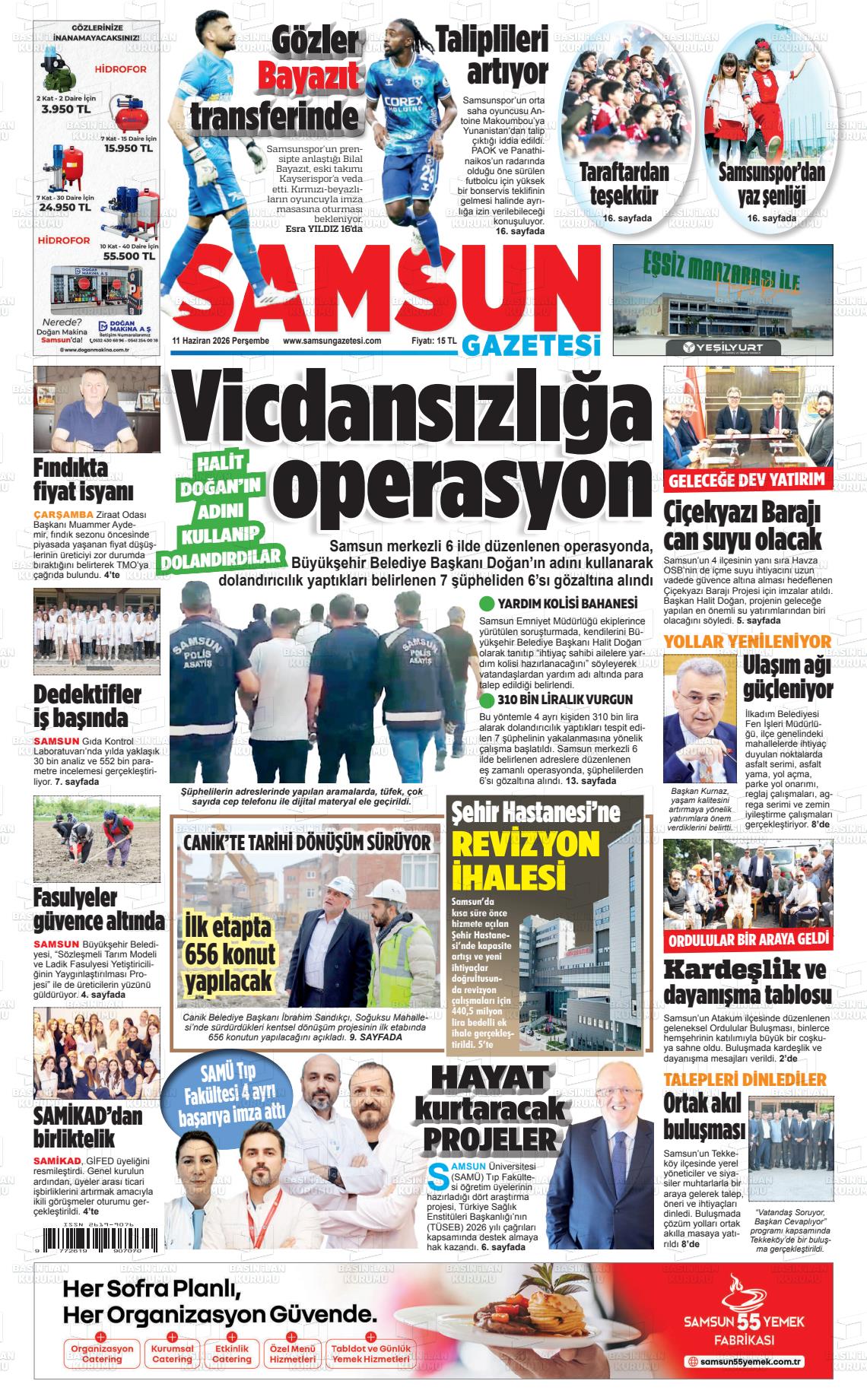 Samsun Ekip 11.06.2026