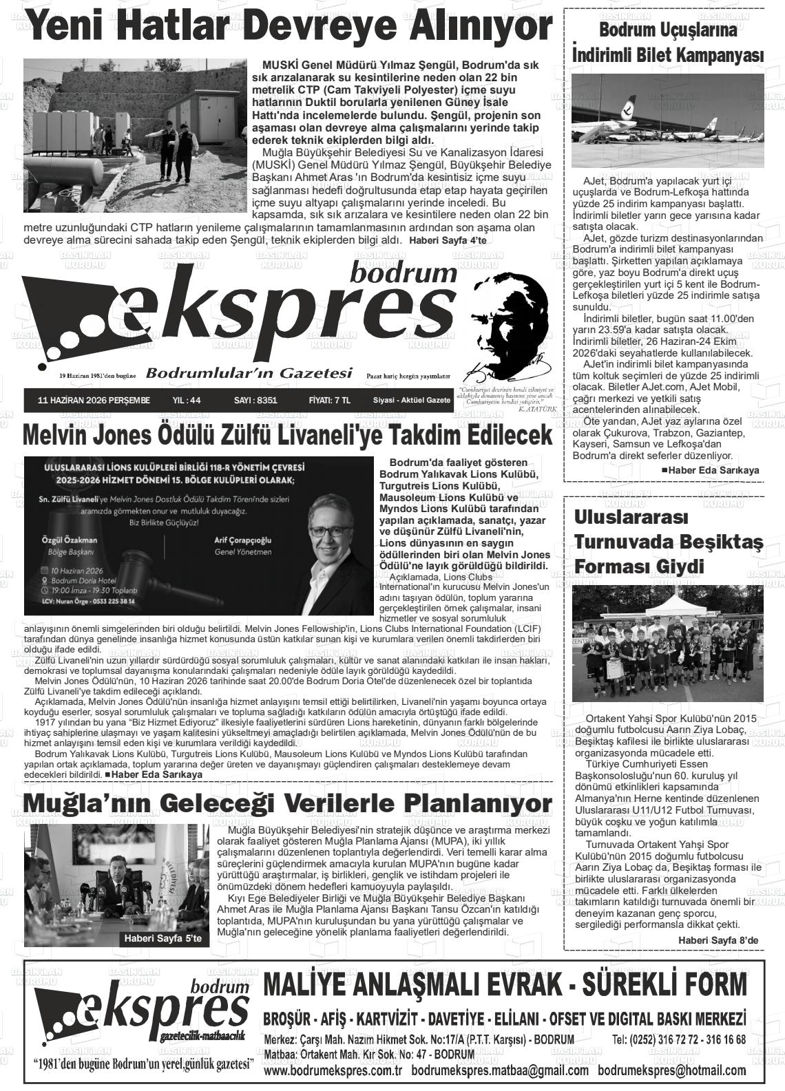 Mugla Ekspresbodrum 11.06.2026