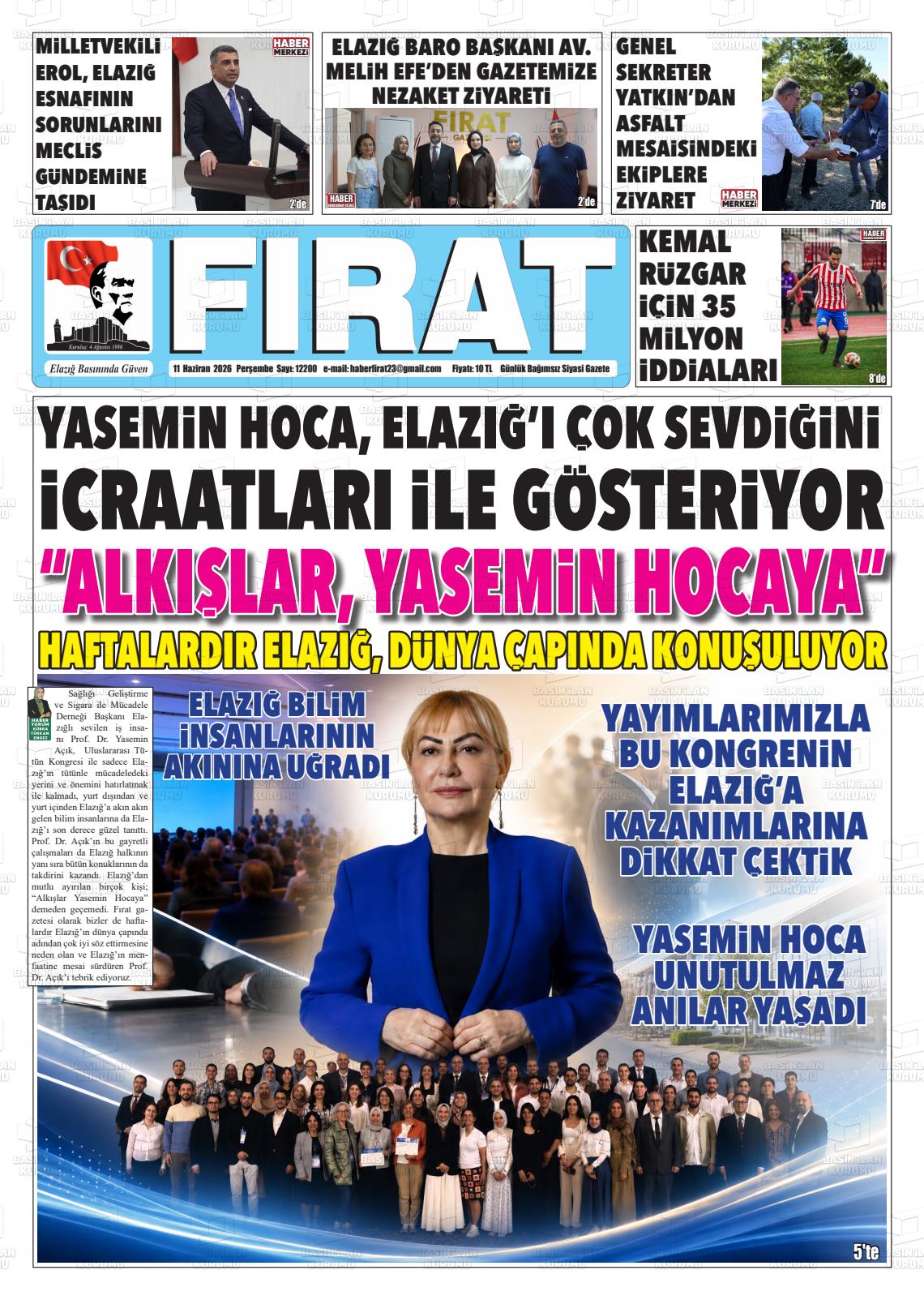 Elazig Firatgazetesi 11.06.2026