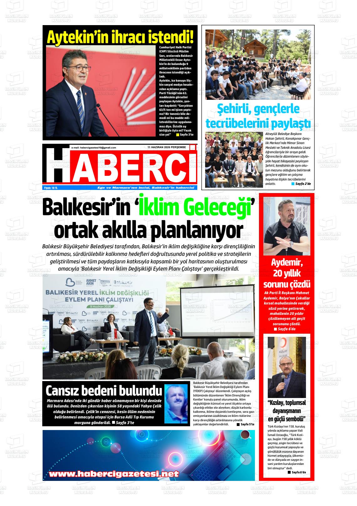 Mersin Haberci 11.06.2026