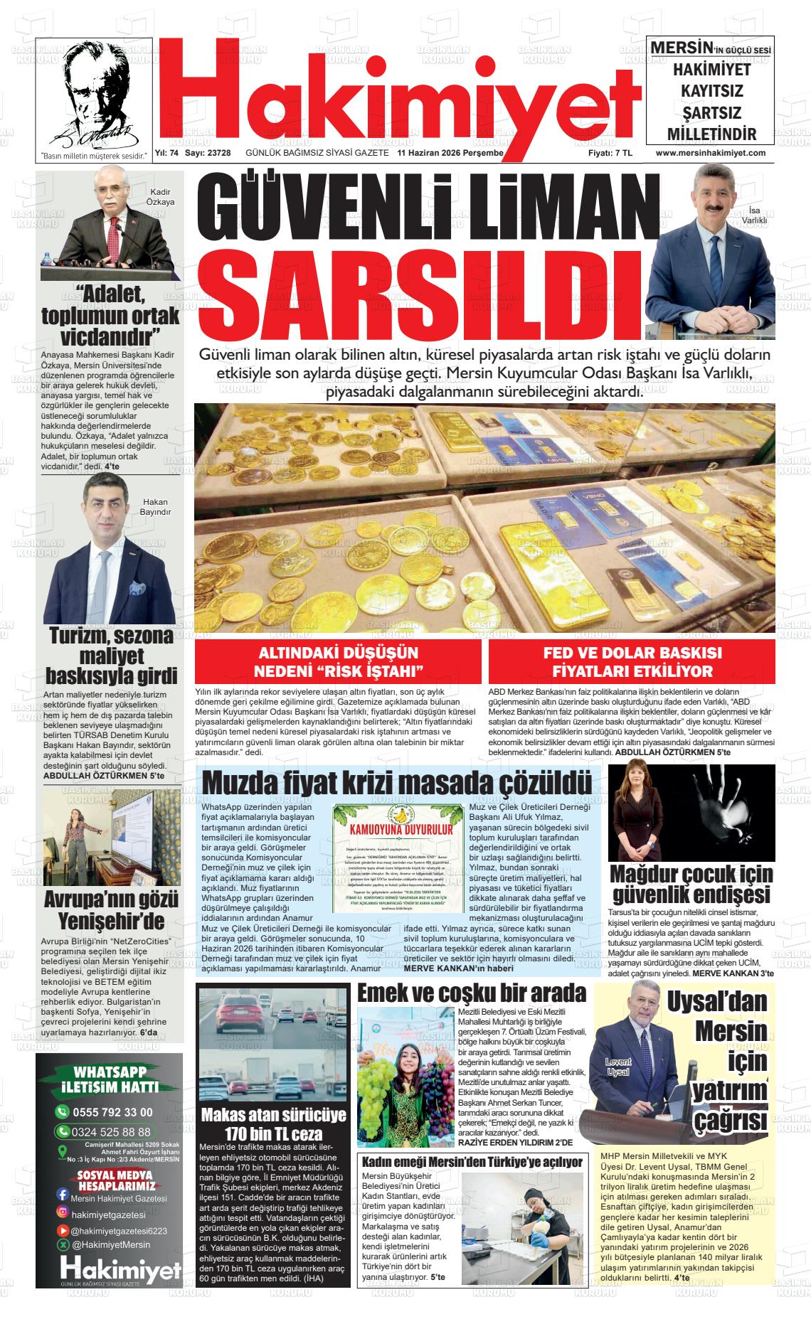 Konya Hakimiyet 11.06.2026