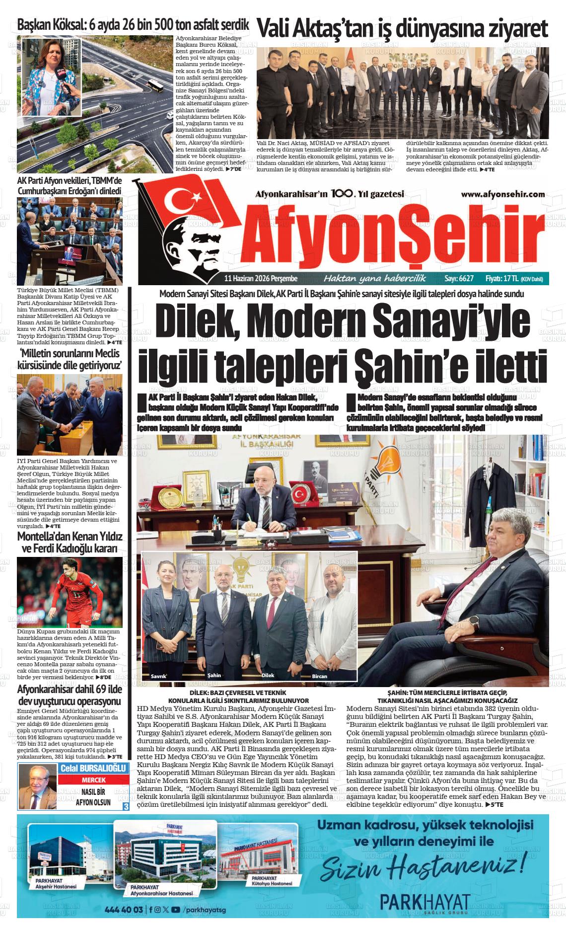Afyonkarahisar Hisar 11.06.2026