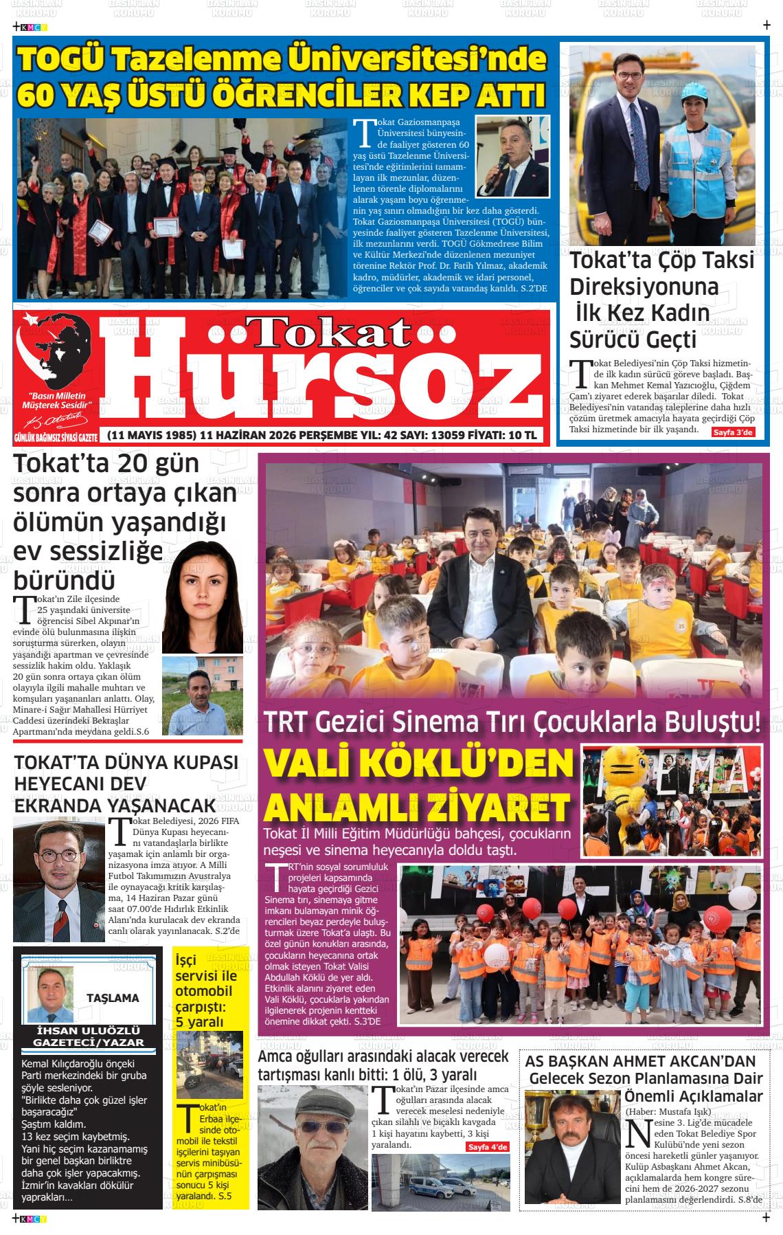 Tokat Hursoz 11.06.2026