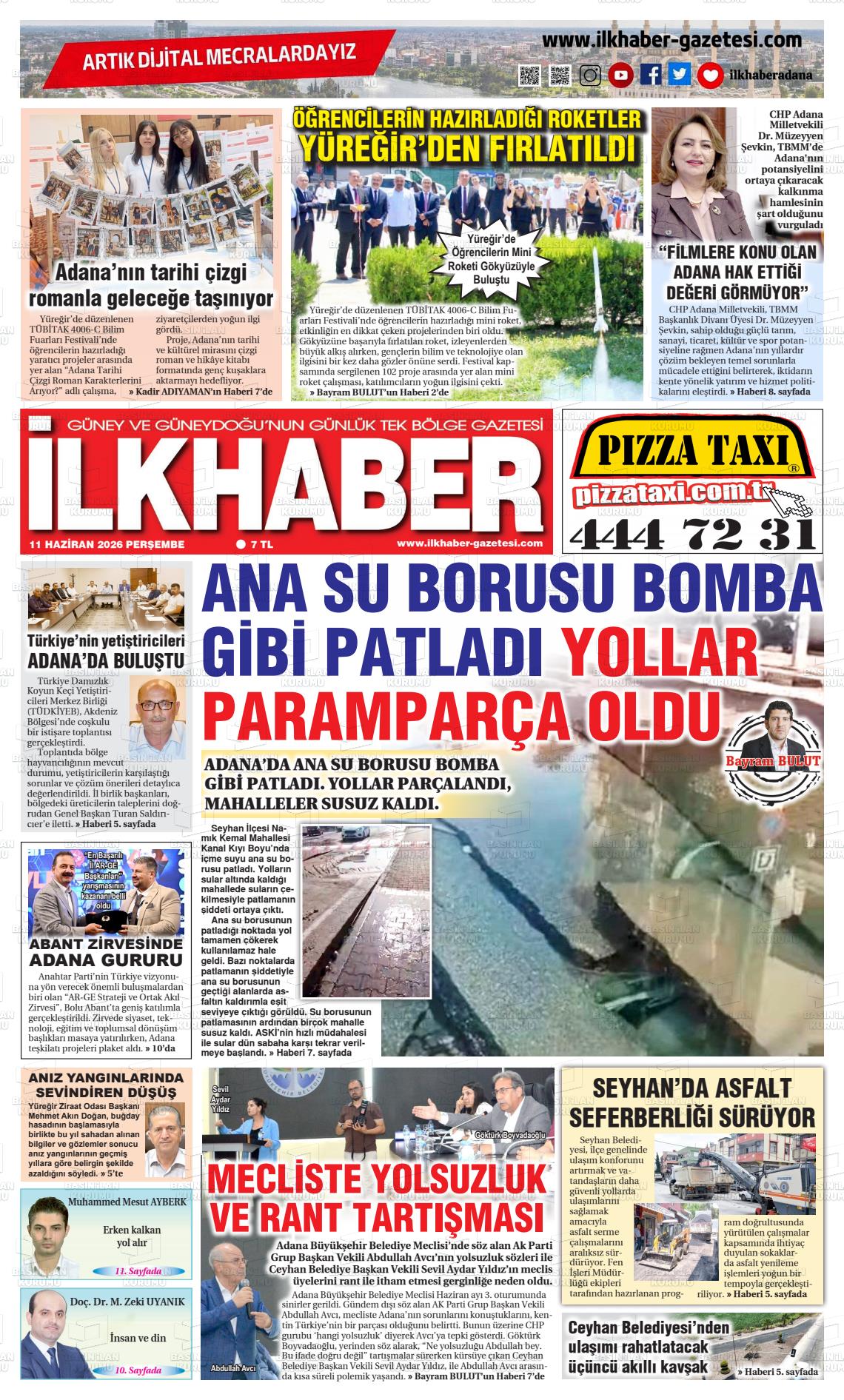 Adana Ilkhaber 11.06.2026