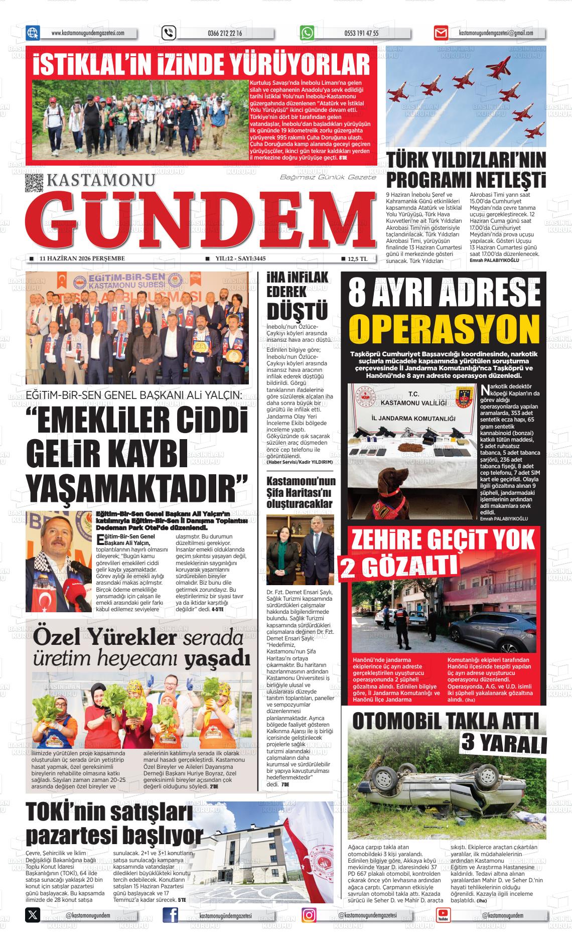 Kastamonu Gundem 11.06.2026