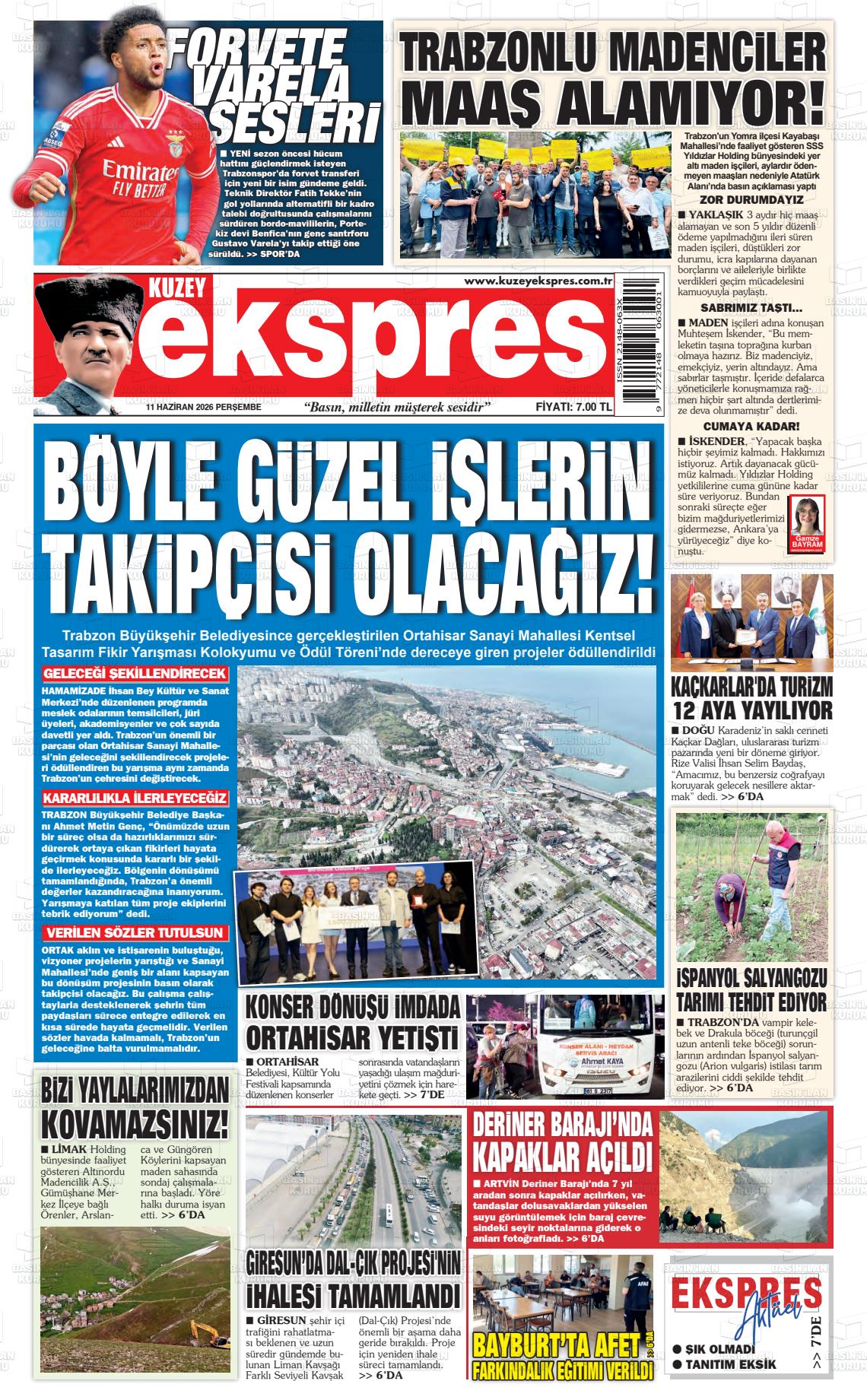 Trabzon Kuzeyekspres 11.06.2026