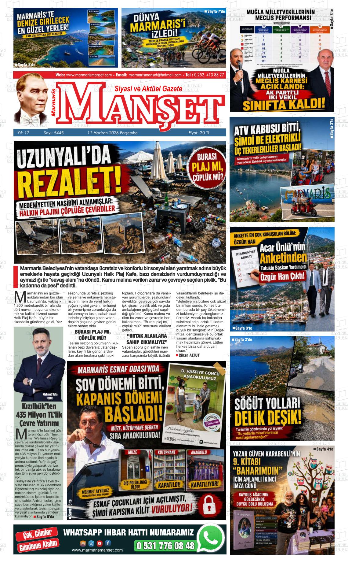 Mugla Manset 11.06.2026