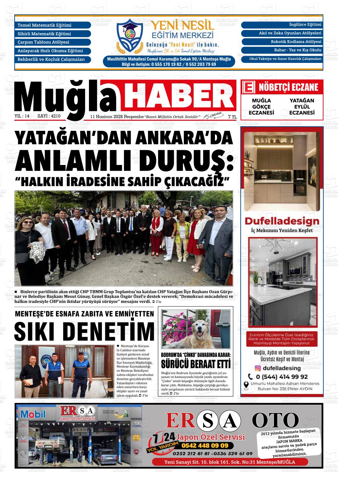Mugla Haber 11.06.2026