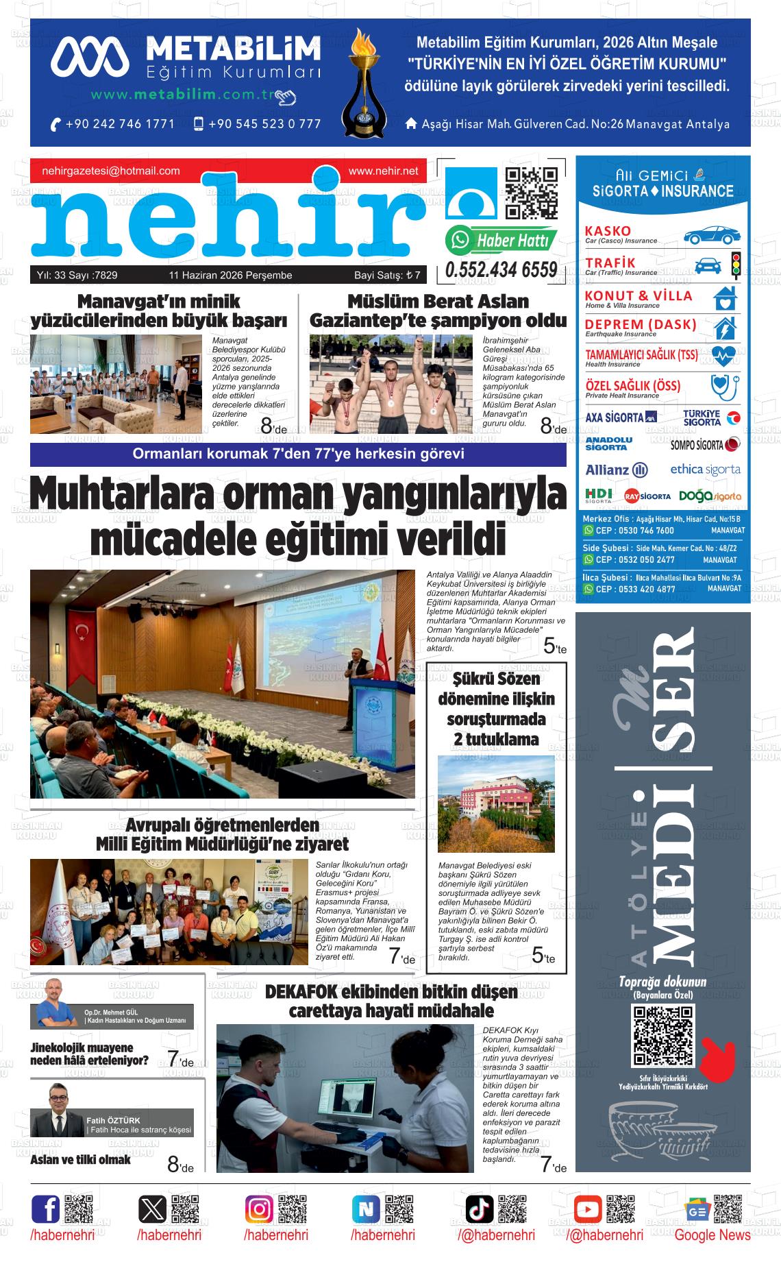 Antalya Nehir 11.06.2026