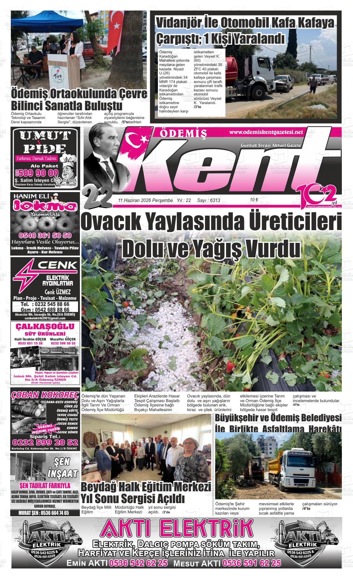 Izmir Odemiskent 11.06.2026