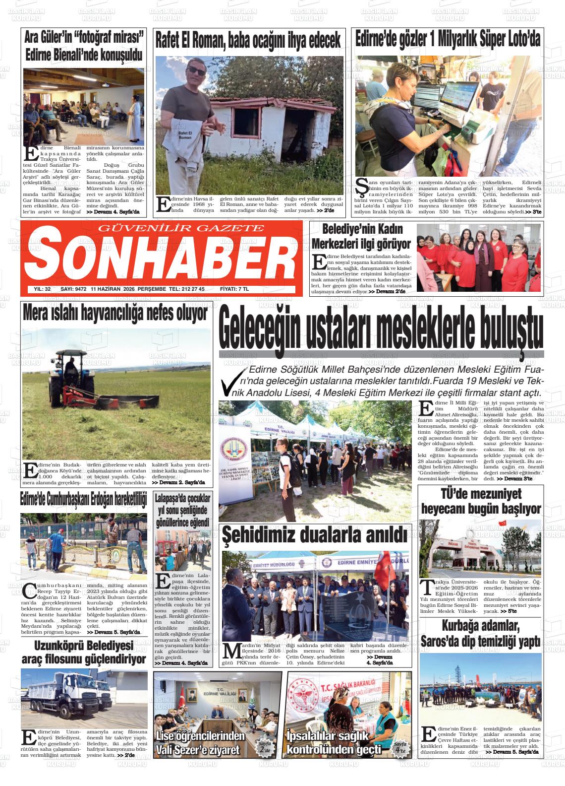 Eskisehir Sonhaber 11.06.2026