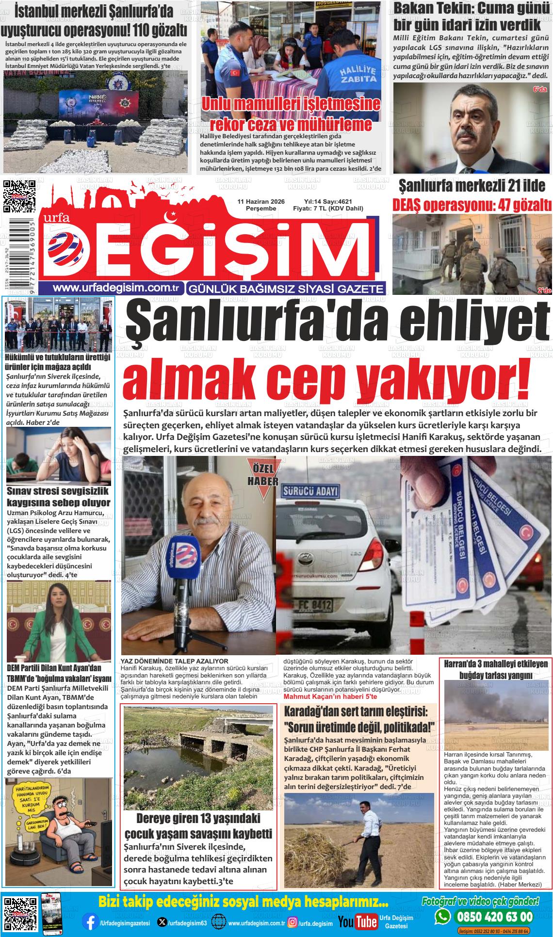 Sanliurfa Urfastar 11.06.2026