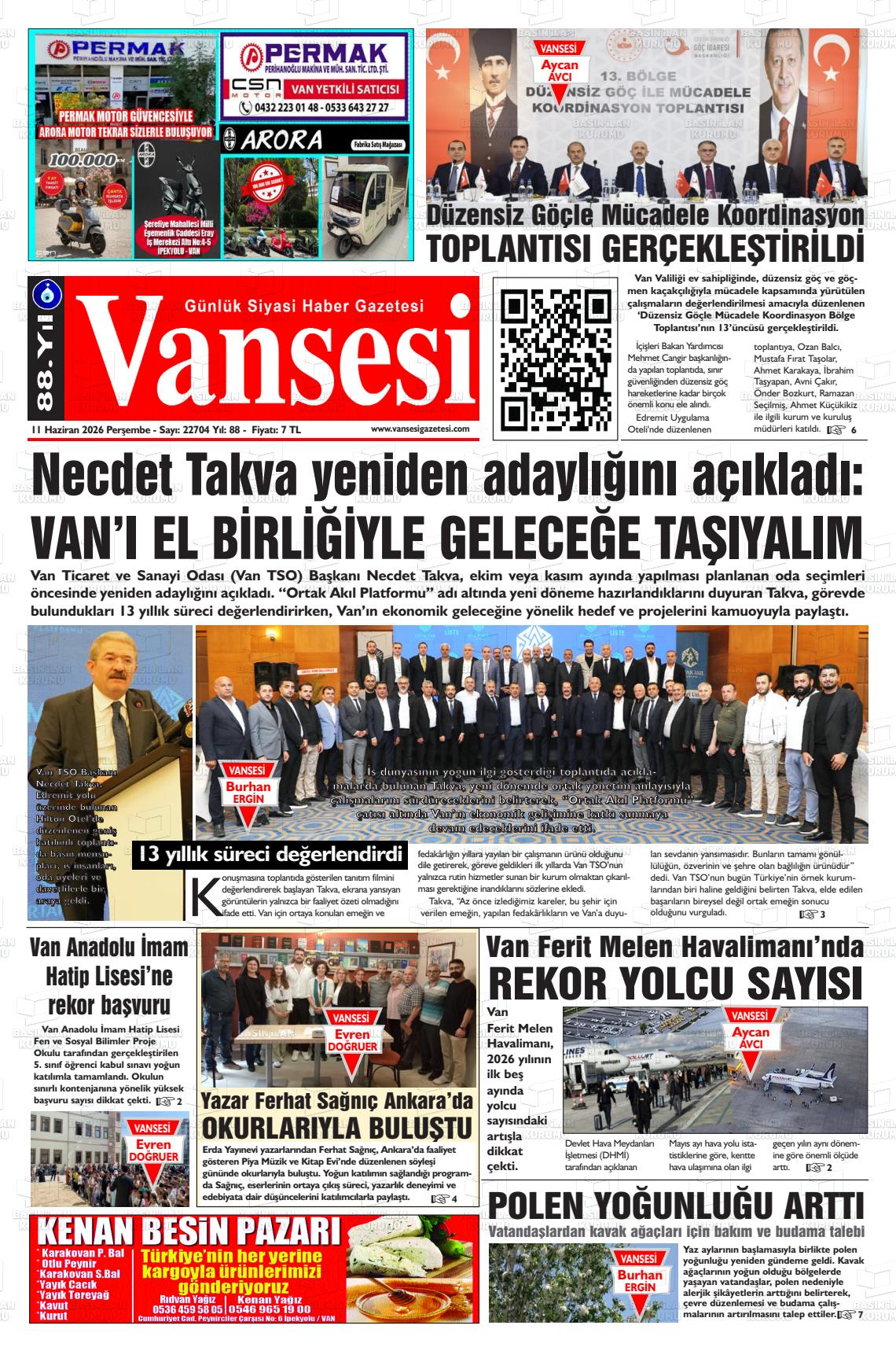 Van Sesi 11.06.2026