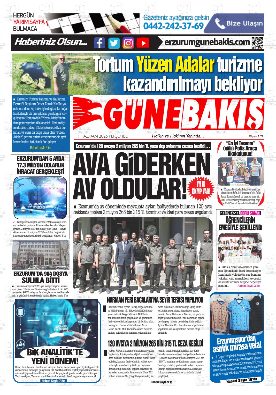 Erzurum Yenikusak 11.06.2026