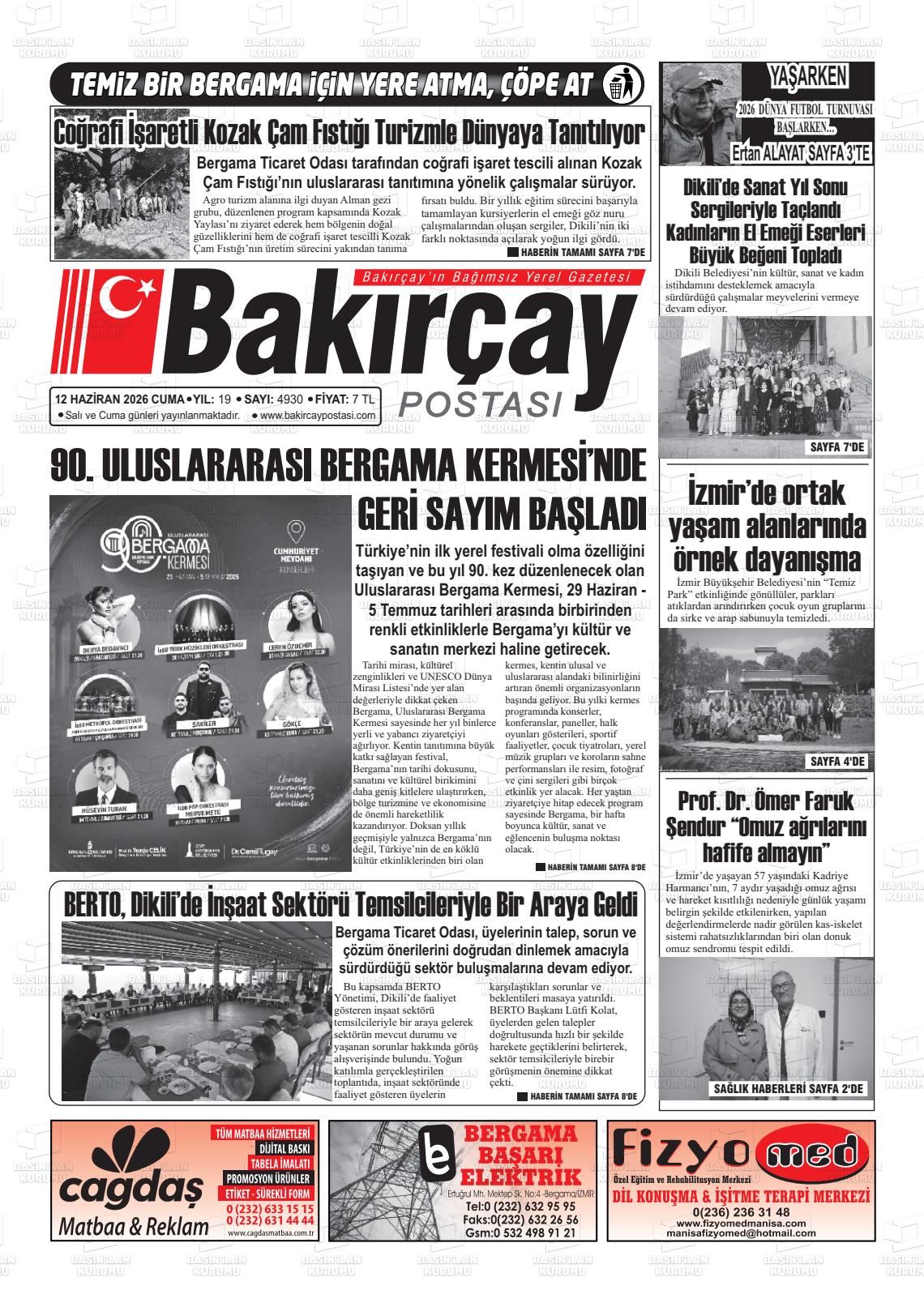 Izmir Bakircaypostasi 12.06.2026