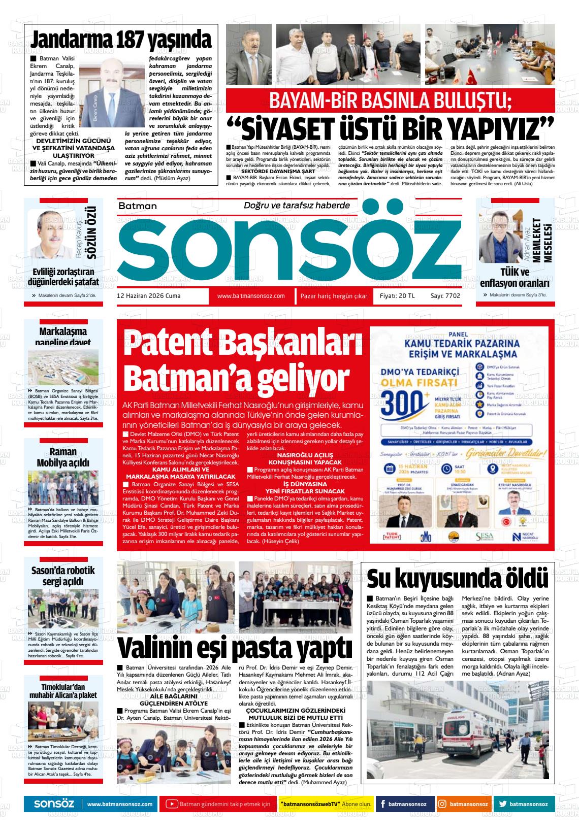 Batman Sonsoz 12.06.2026