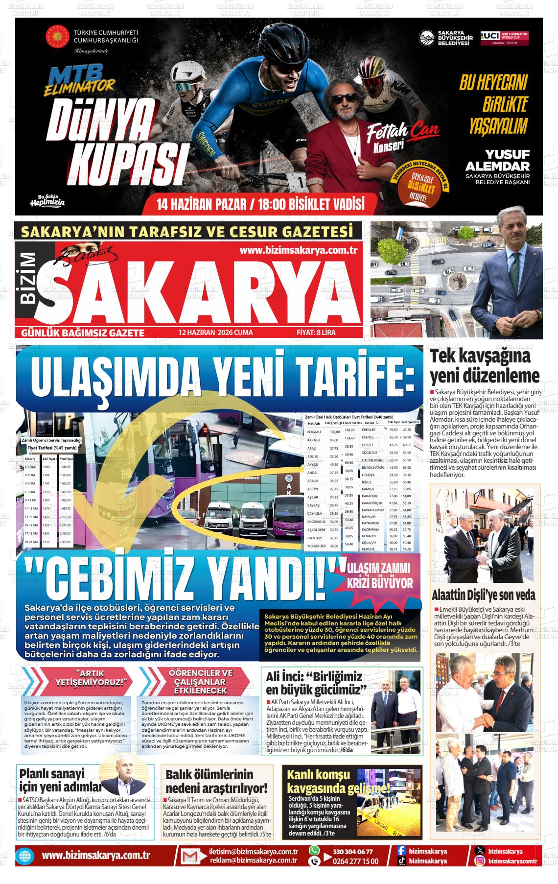 Sakarya Bizim 12.06.2026
