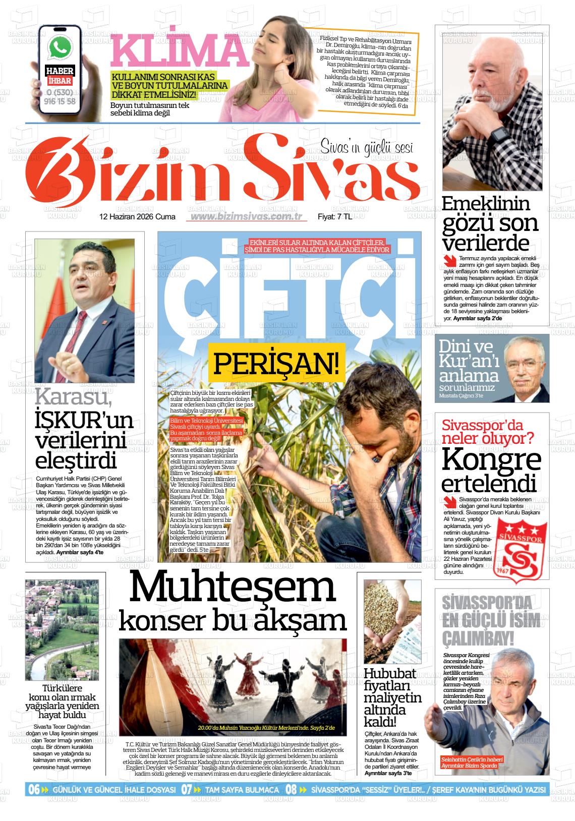 Sivas Bizim 12.06.2026