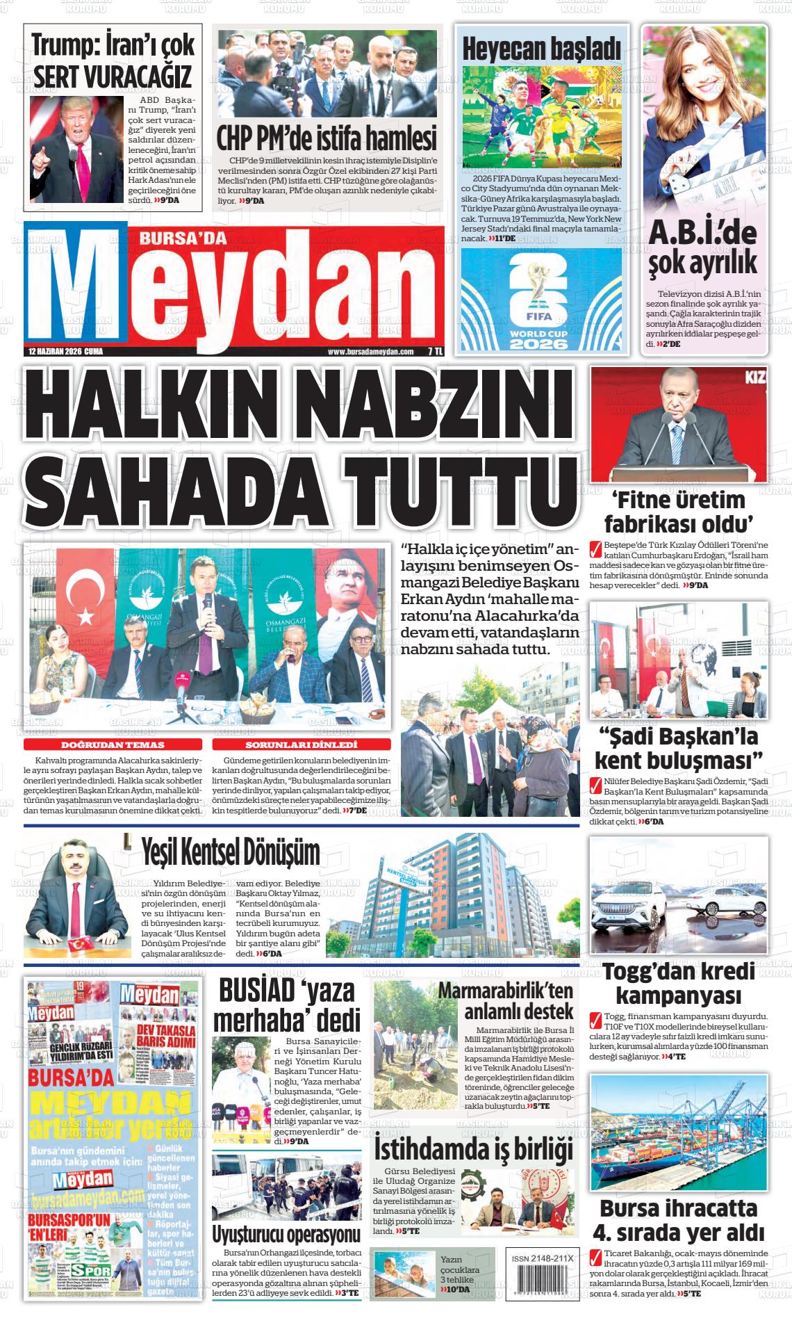 Bursa Dameydan 12.06.2026