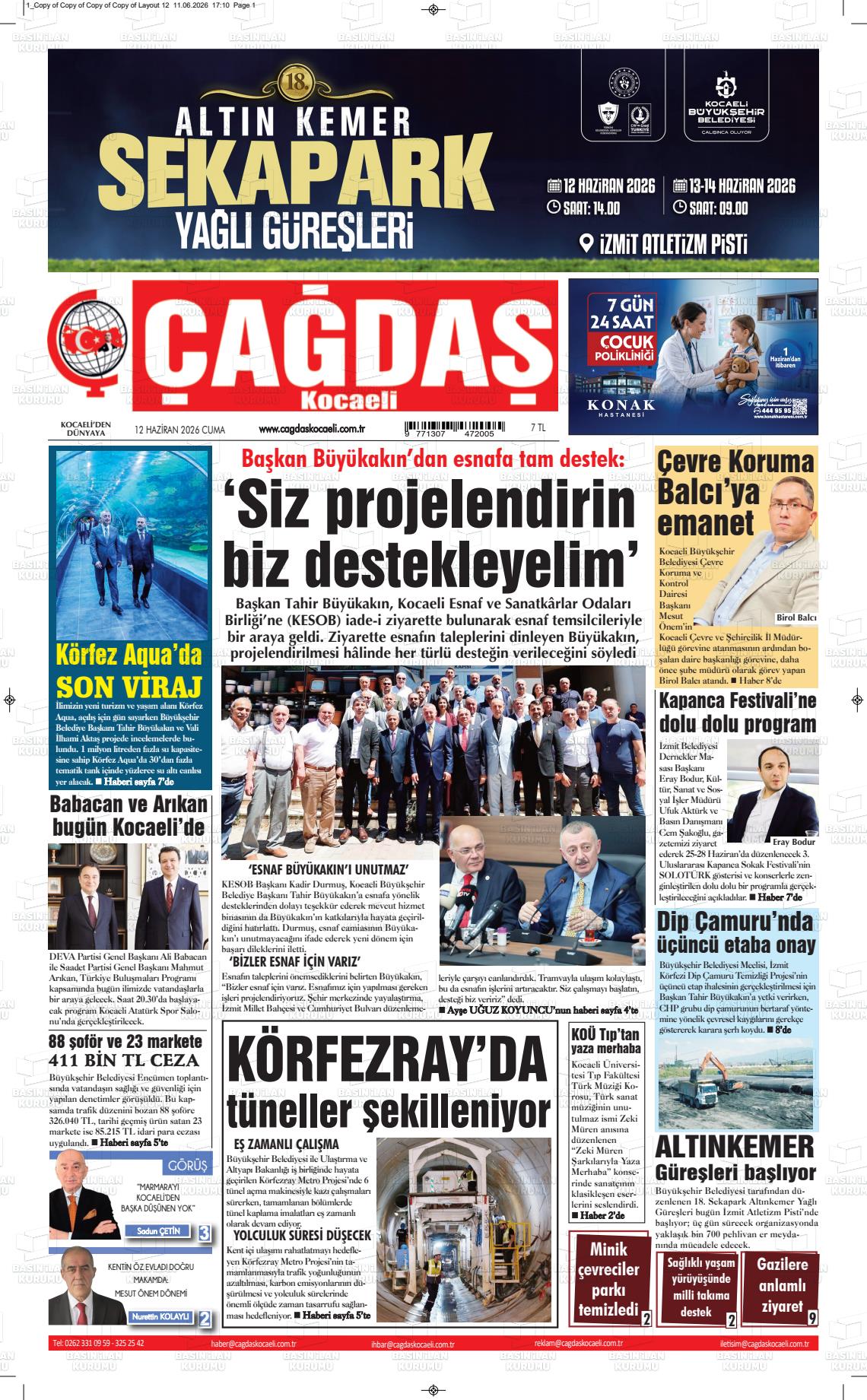 Kocaeli Cagdas 12.06.2026