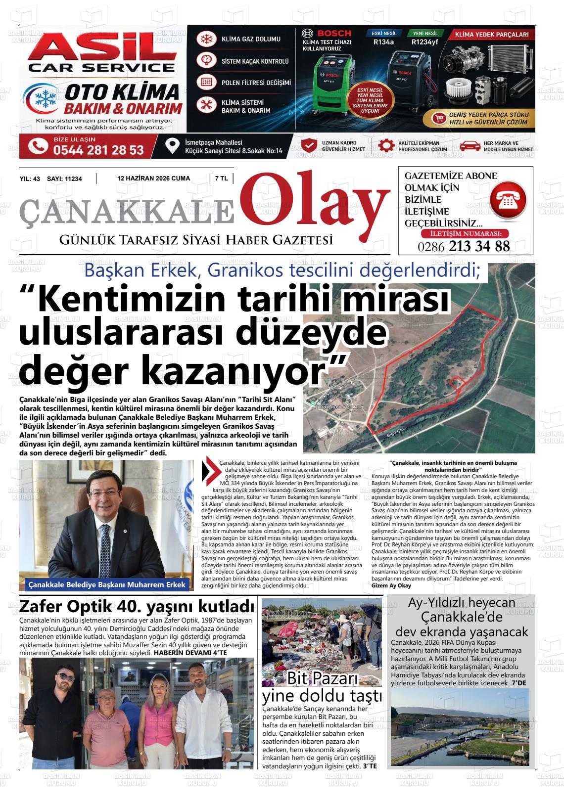 Canakkale Olay 12.06.2026