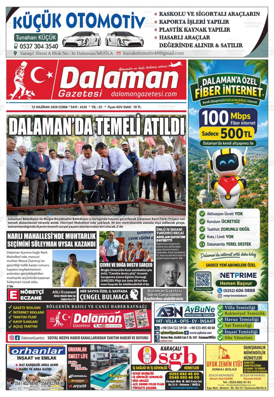 Mugla Dalaman 12.06.2026