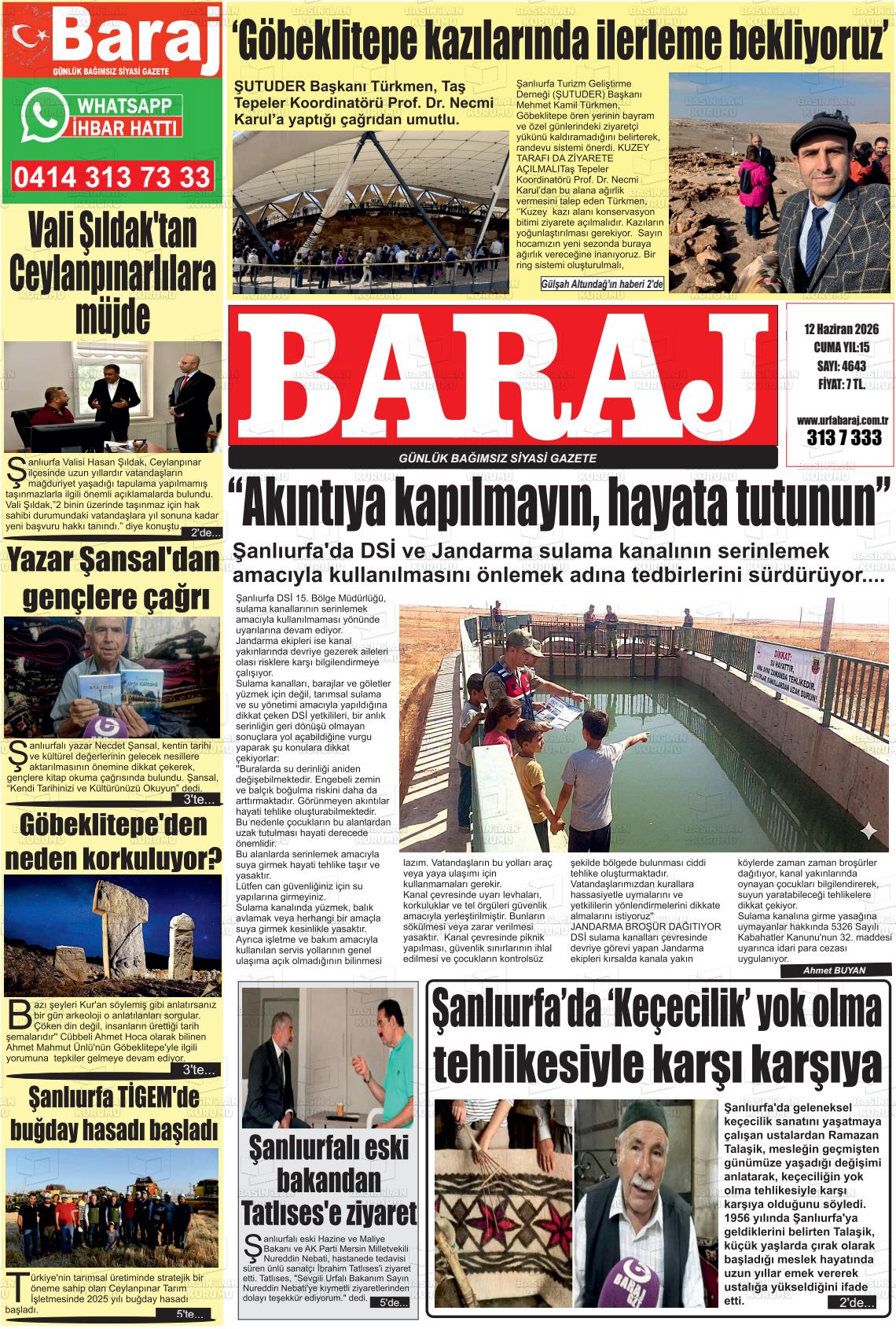 Sanliurfa Dundenbugunesafak 12.06.2026