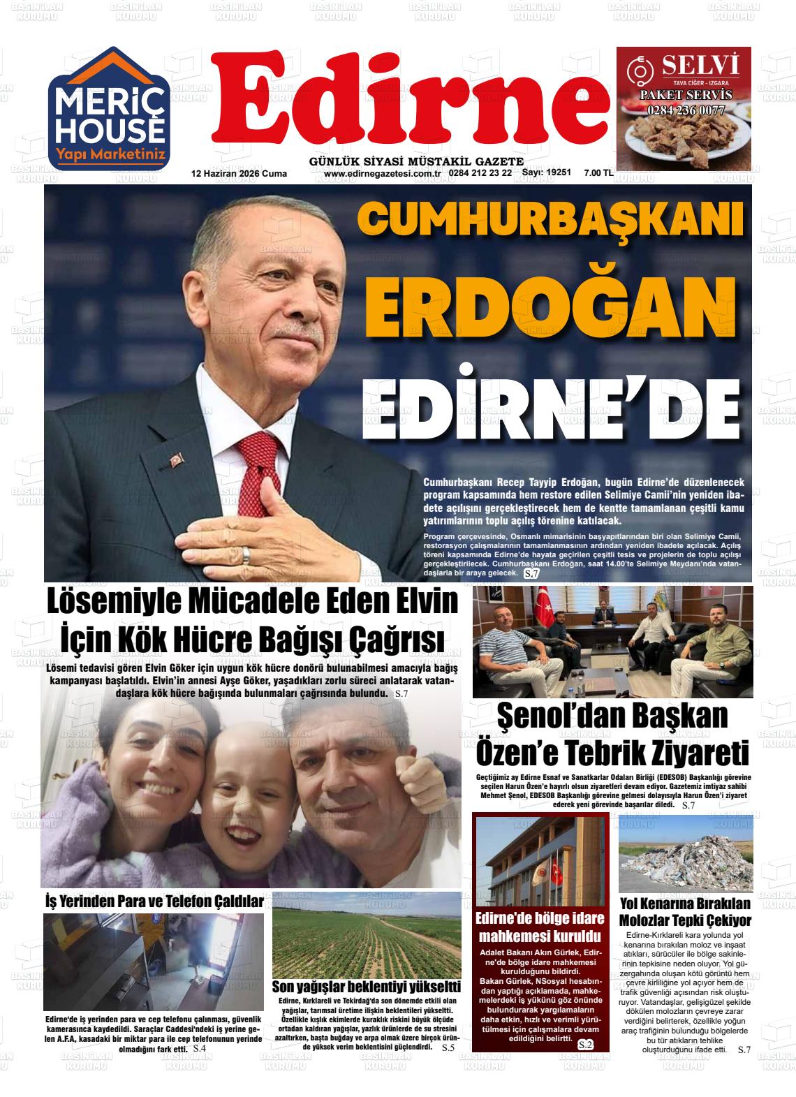 Edirne 12.06.2026
