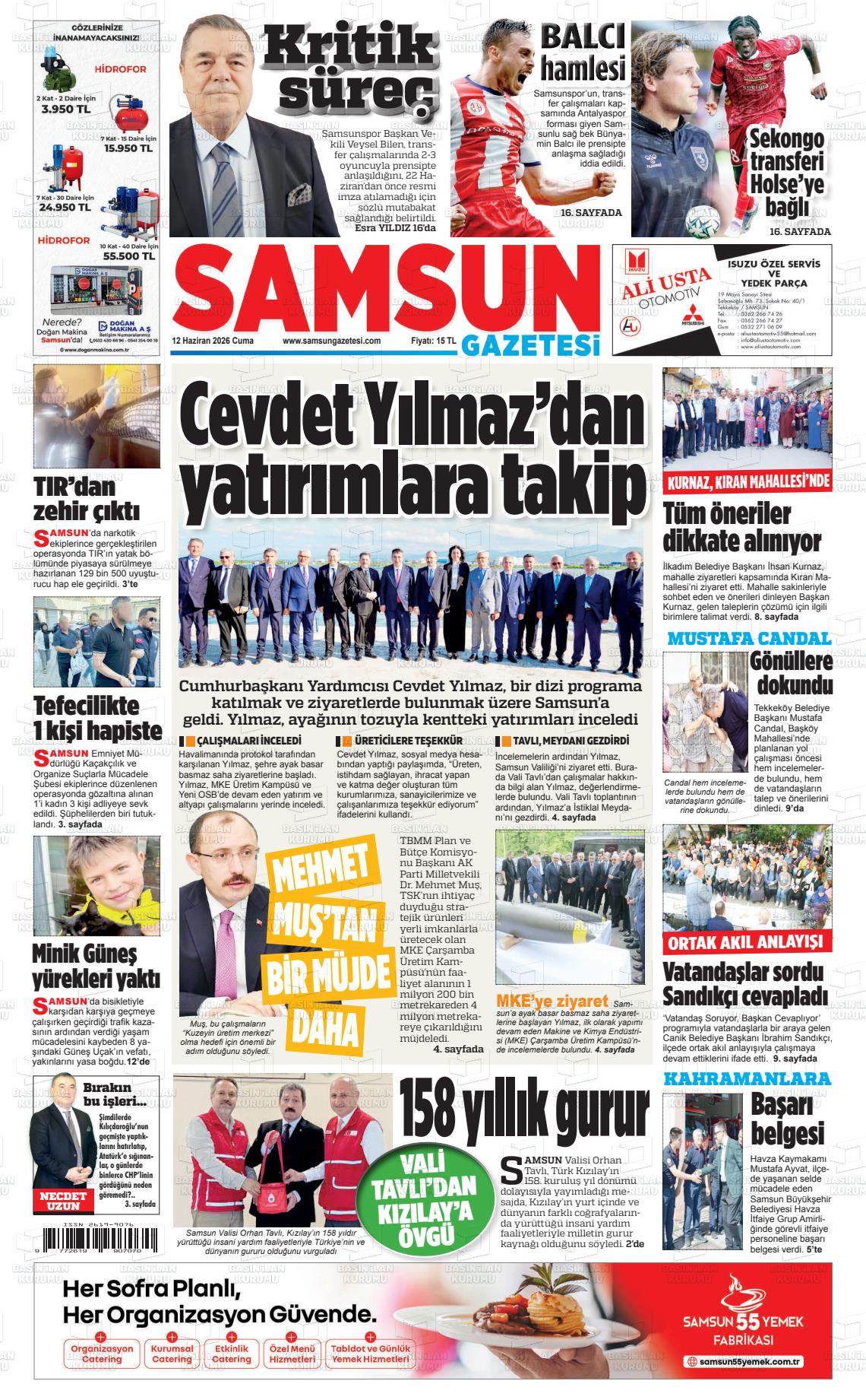 Samsun Ekip 12.06.2026