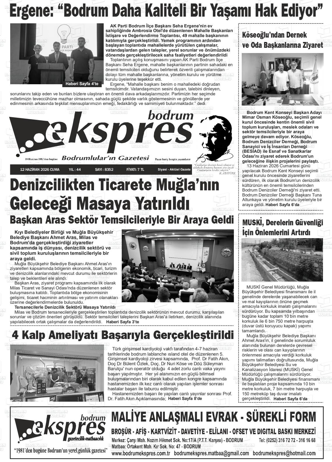 Mugla Ekspresbodrum 12.06.2026
