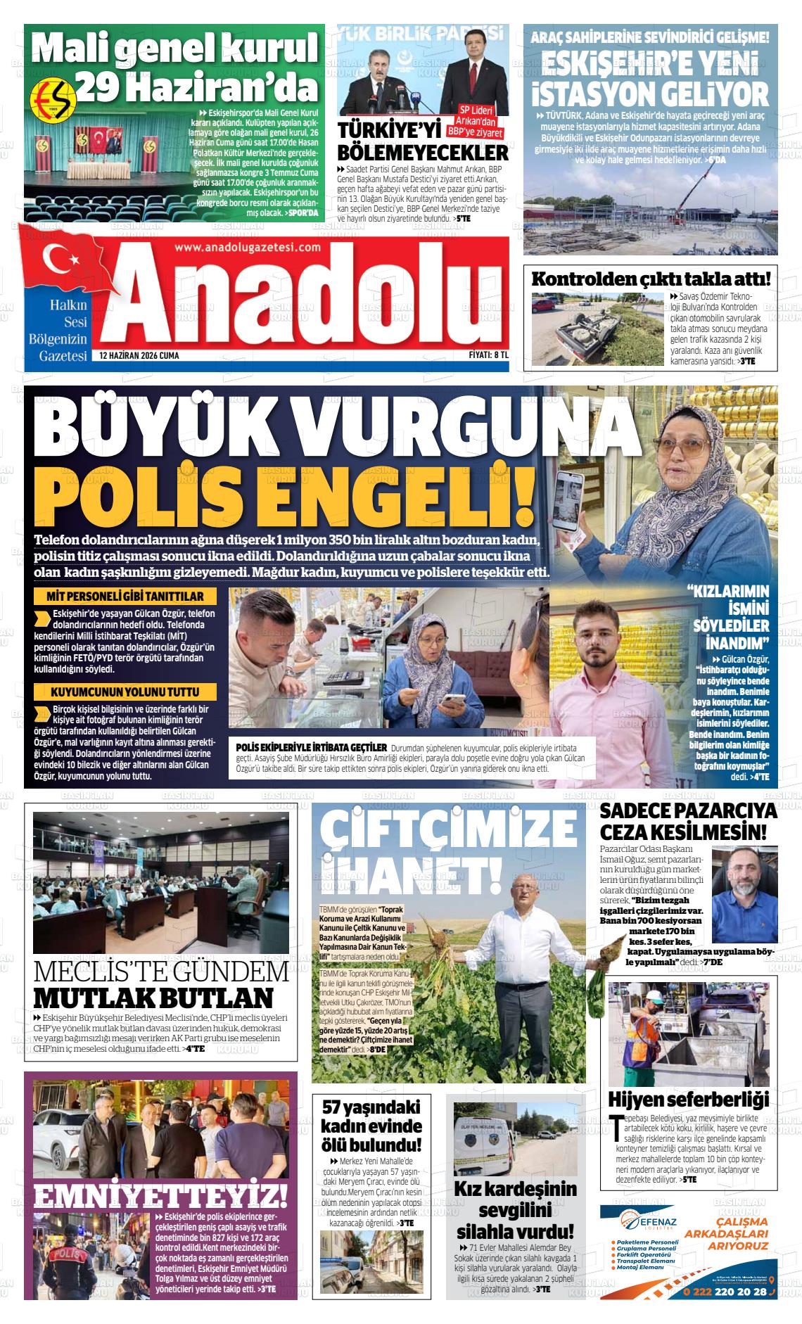Eskisehir Anadolu 12.06.2026
