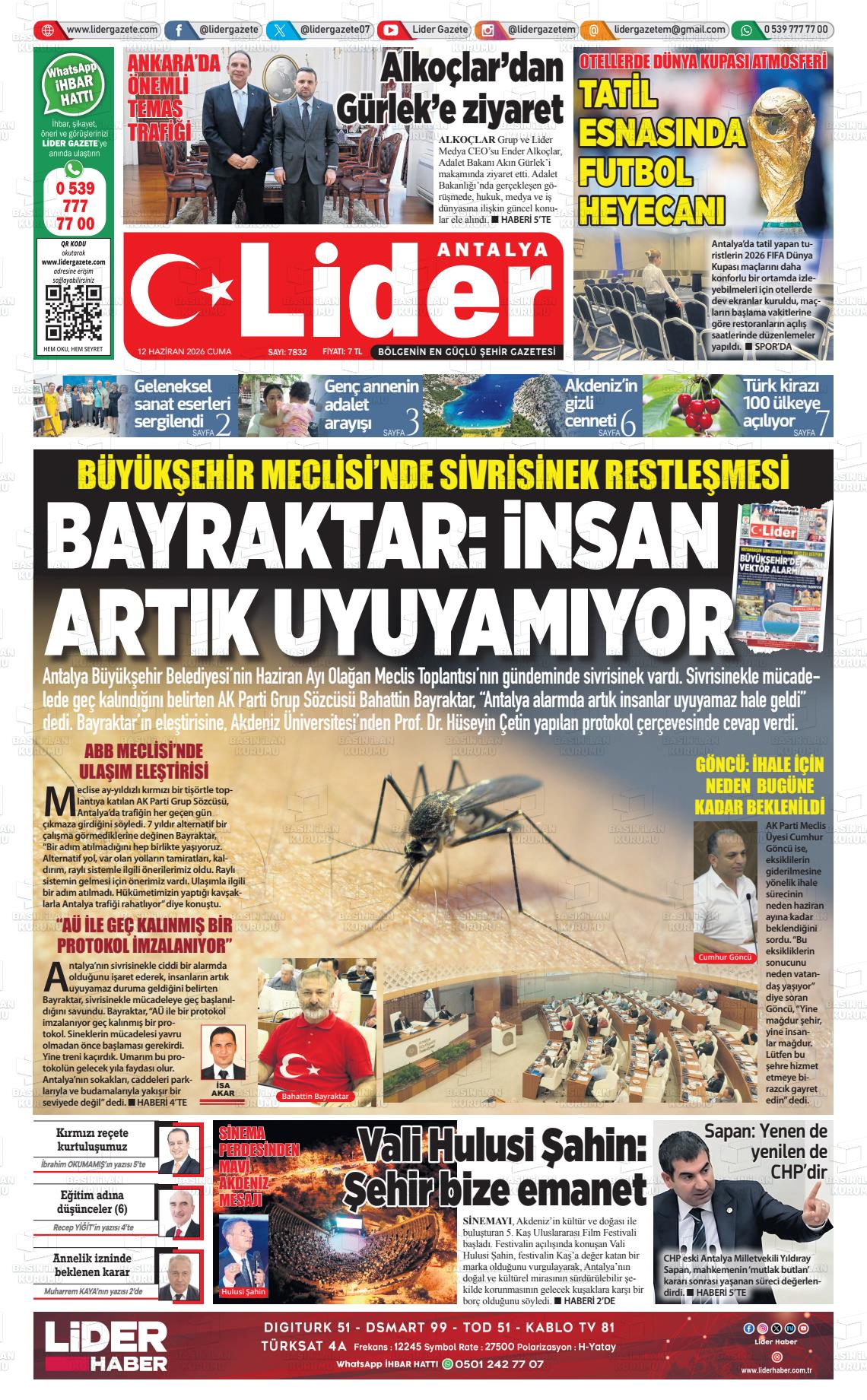 Antalya Gazetebir 12.06.2026