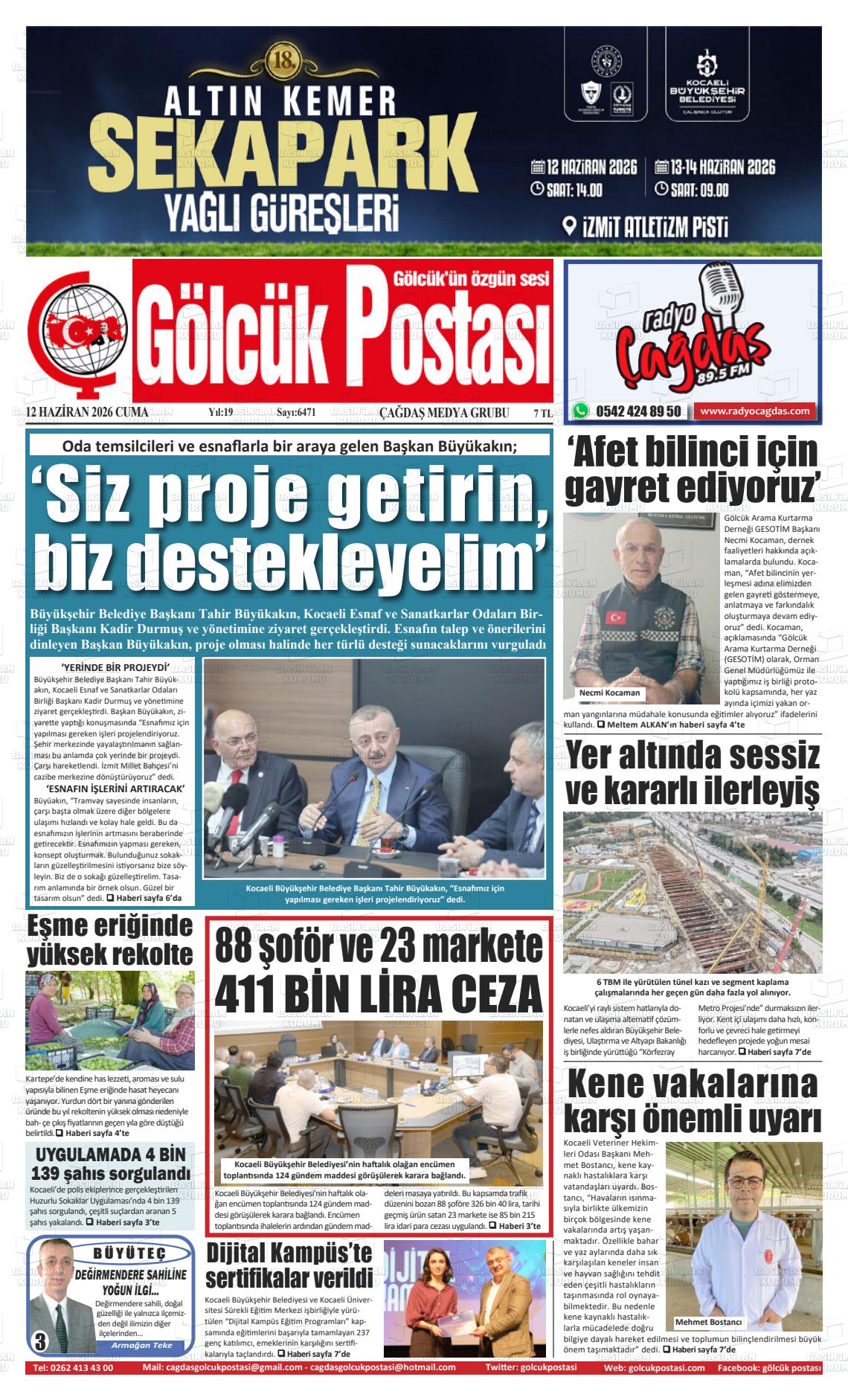 Kocaeli Golcukpostasi 12.06.2026