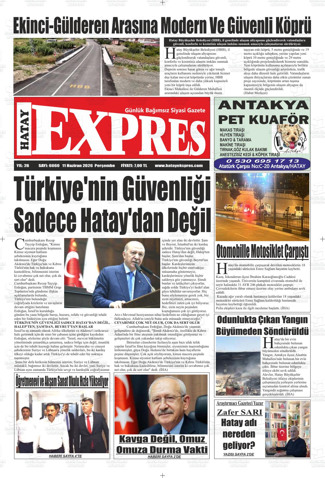 Hatay Expres 12.06.2026