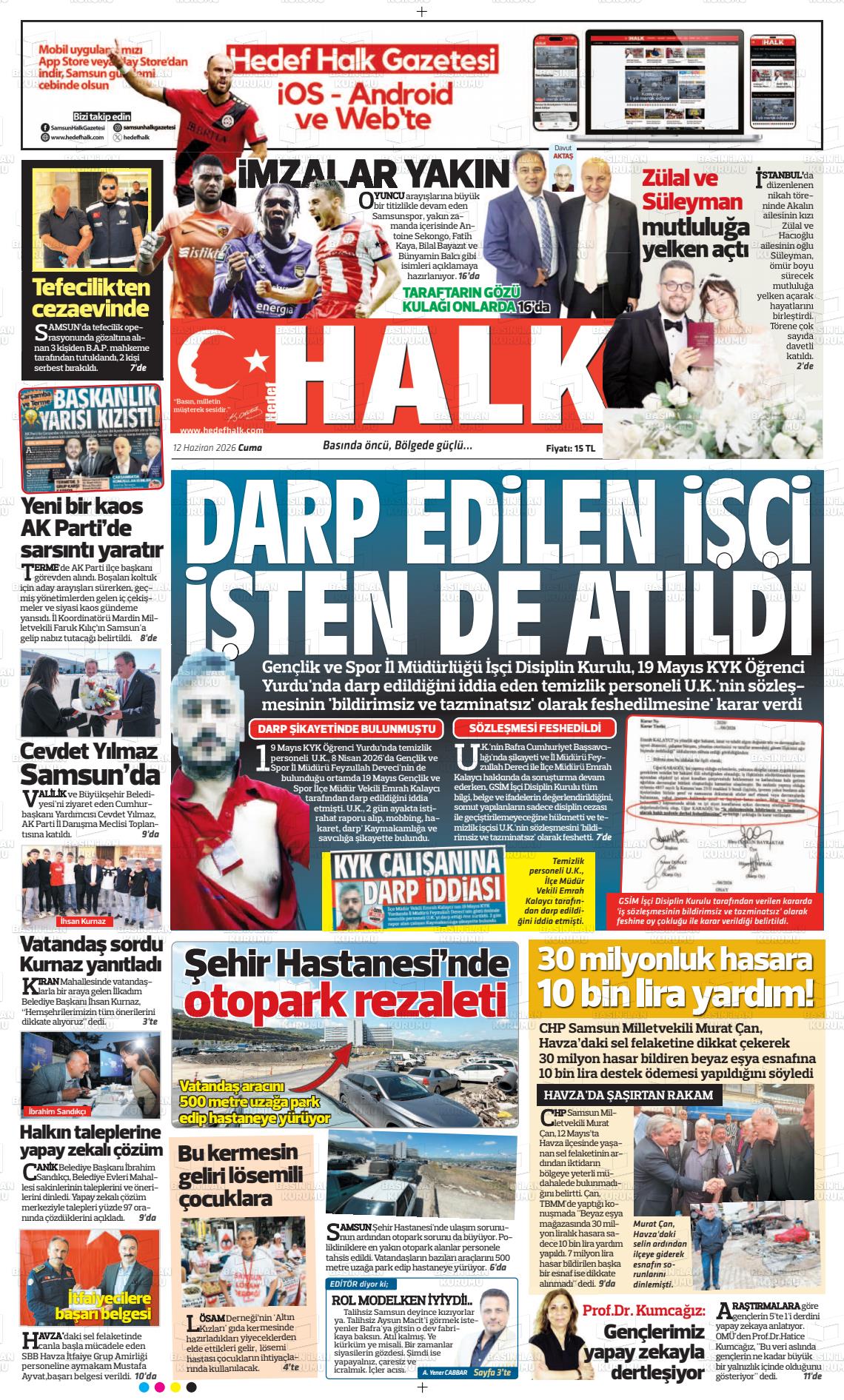 Samsun Hedefhalk 12.06.2026