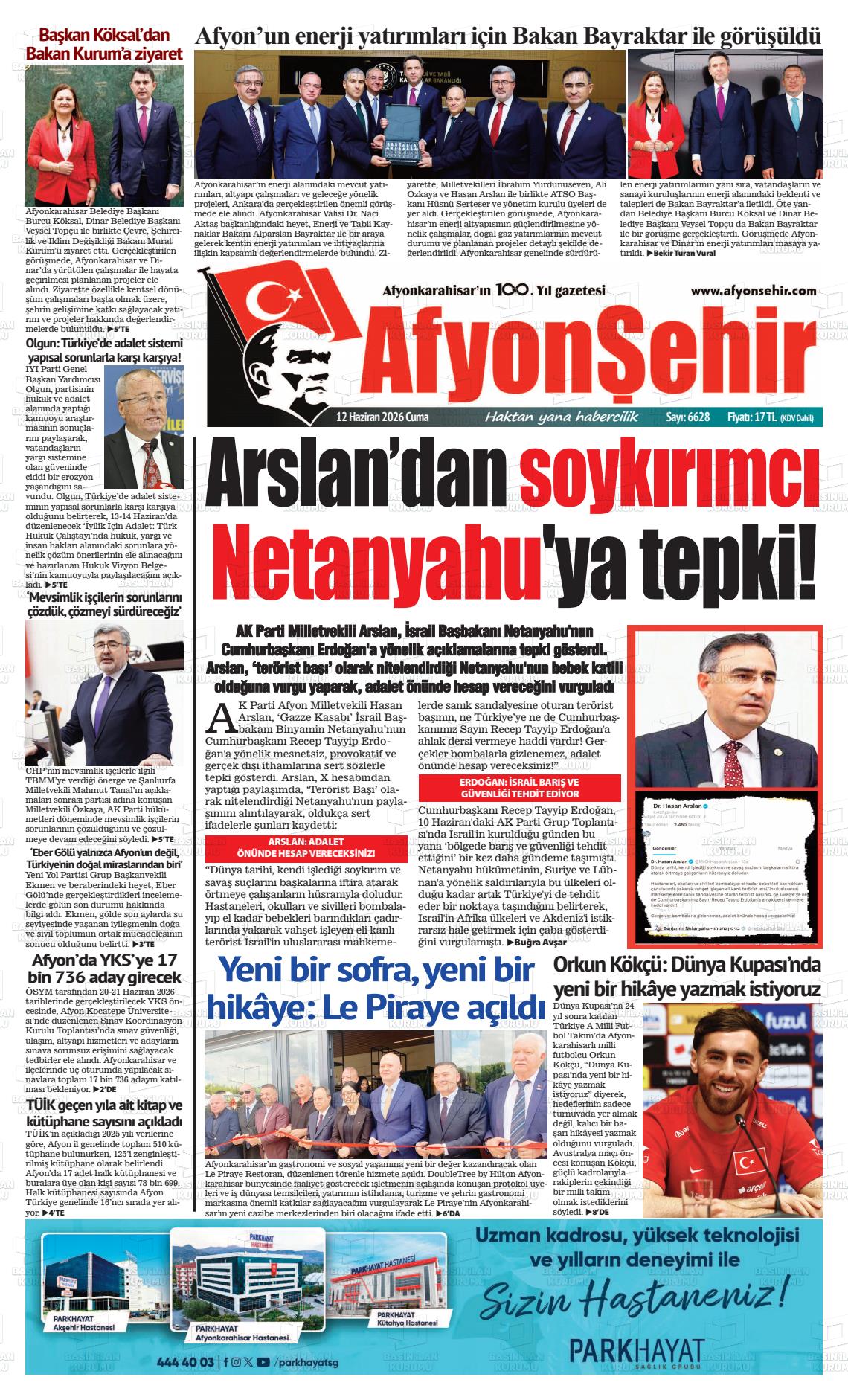 Afyonkarahisar Hisar 12.06.2026