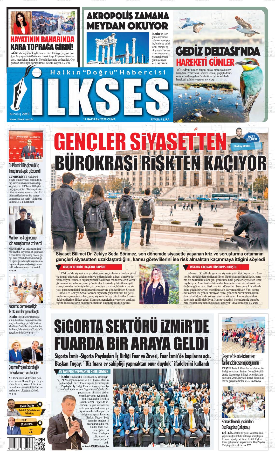 Izmir Ilkses 12.06.2026
