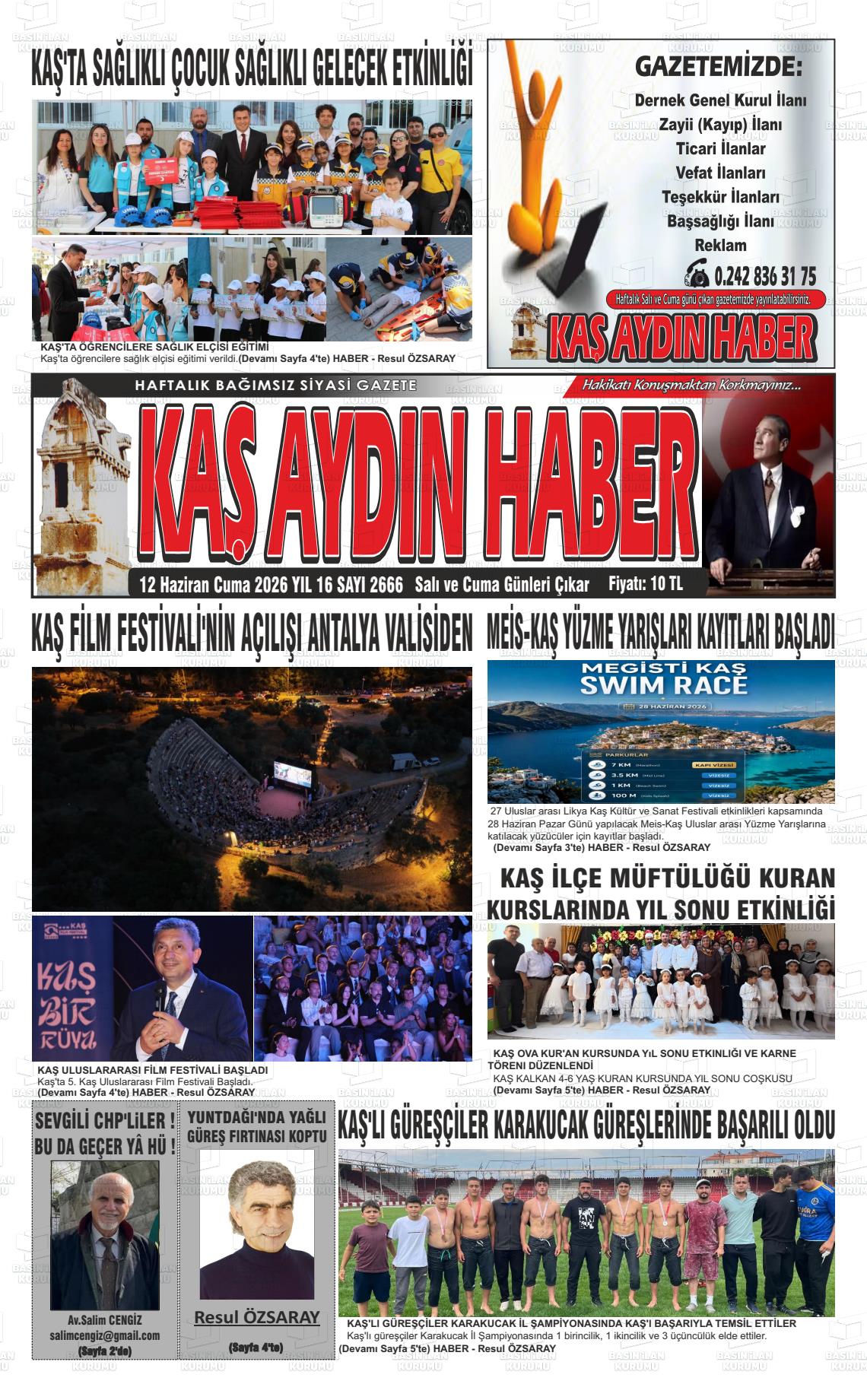 Antalya Kasaydinheber 12.06.2026