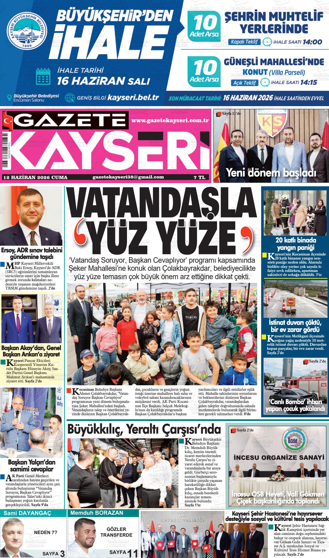 Kayseri Haber 38 12.06.2026