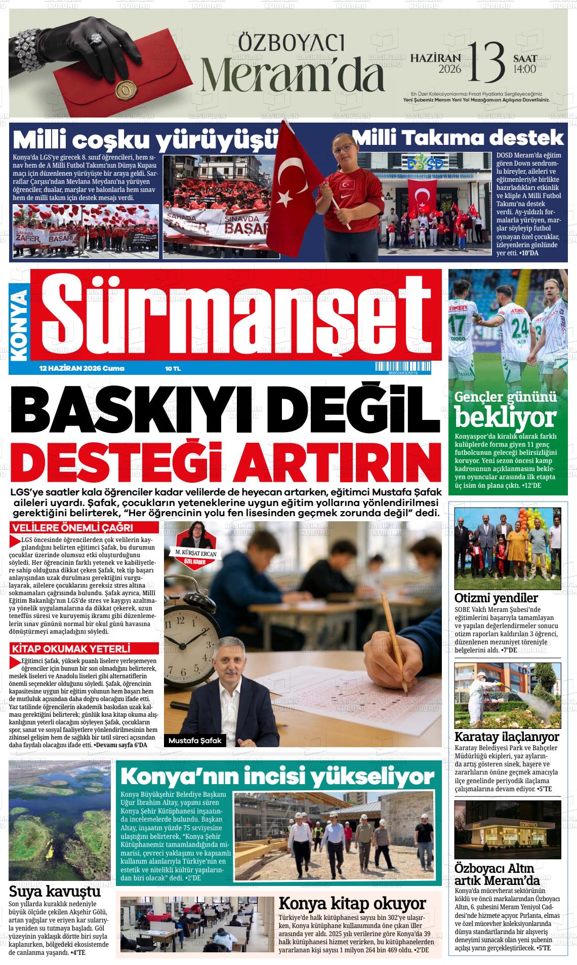 Konya Ninsesi 12.06.2026