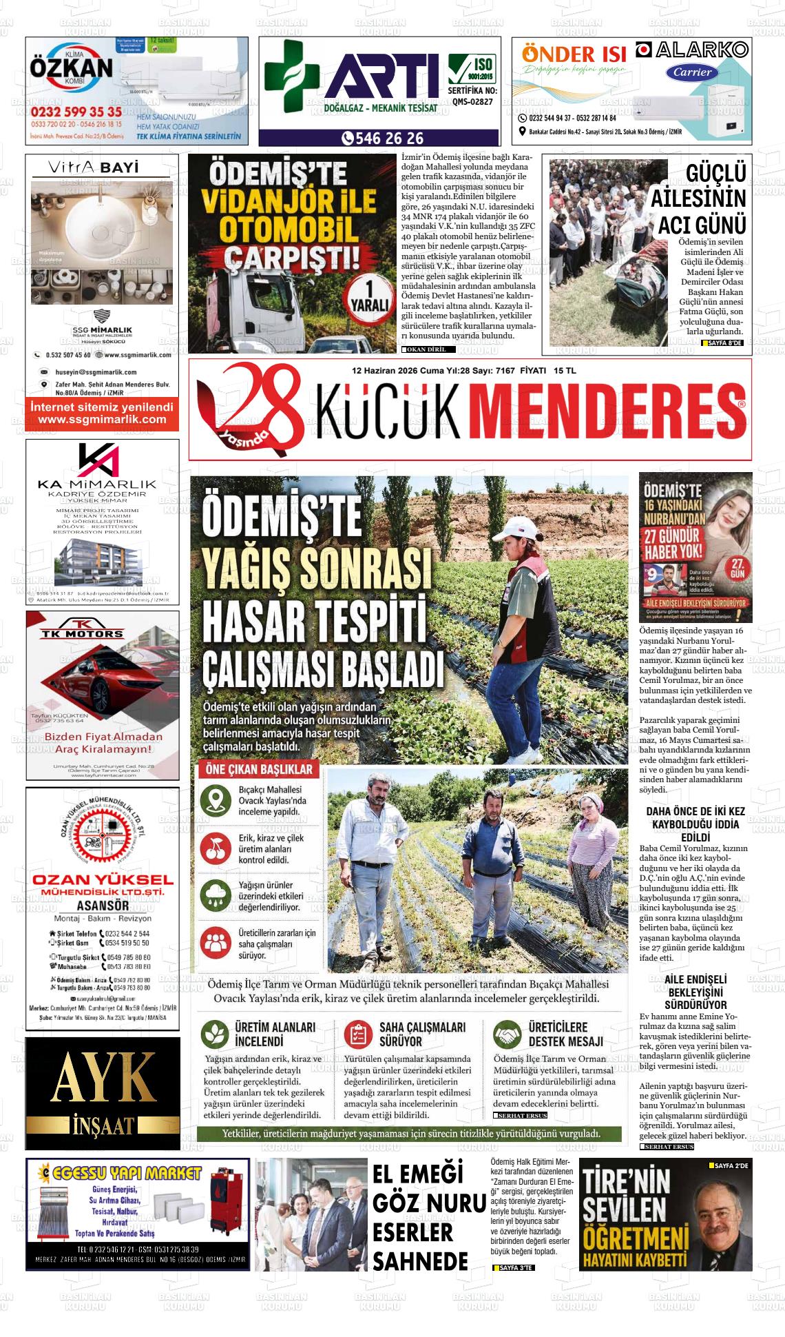 Izmir Kucukmenderes 12.06.2026