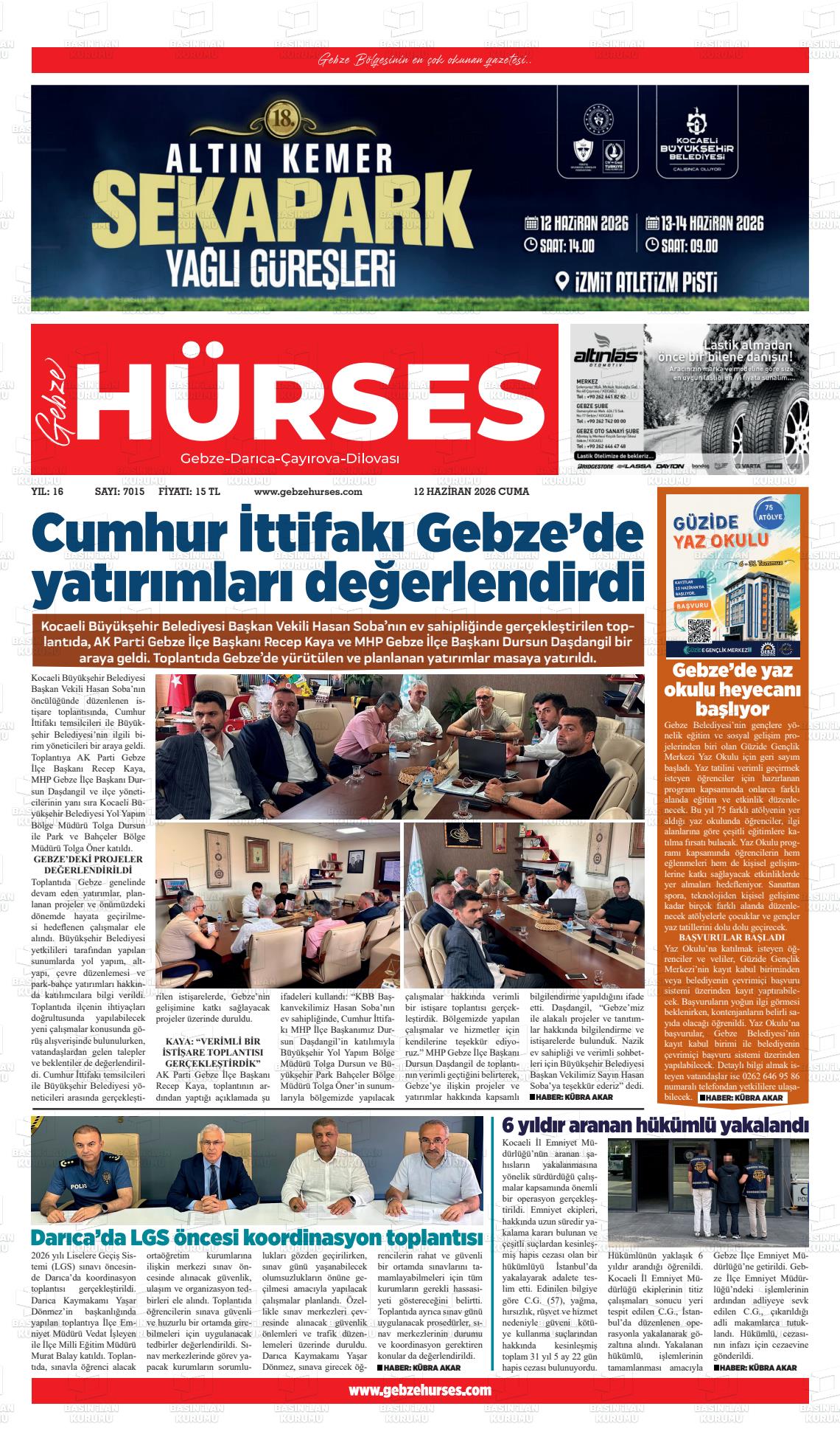 Kocaeli Marmaragebze 12.06.2026