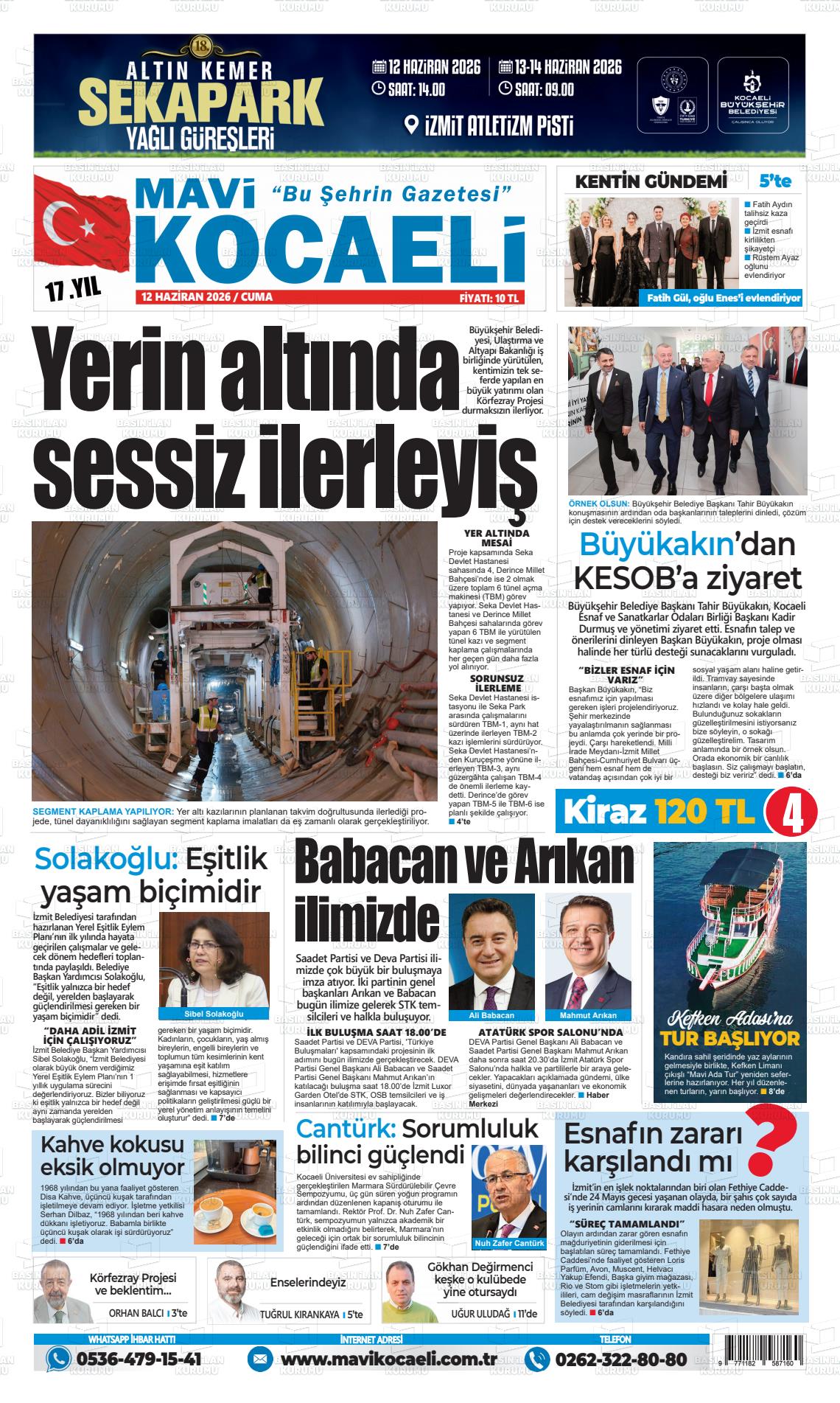 Kocaeli Mavi 12.06.2026