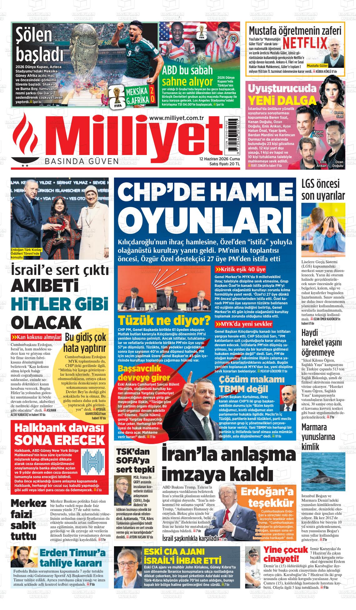 Milliyet Gazetesi 12.06.2026
