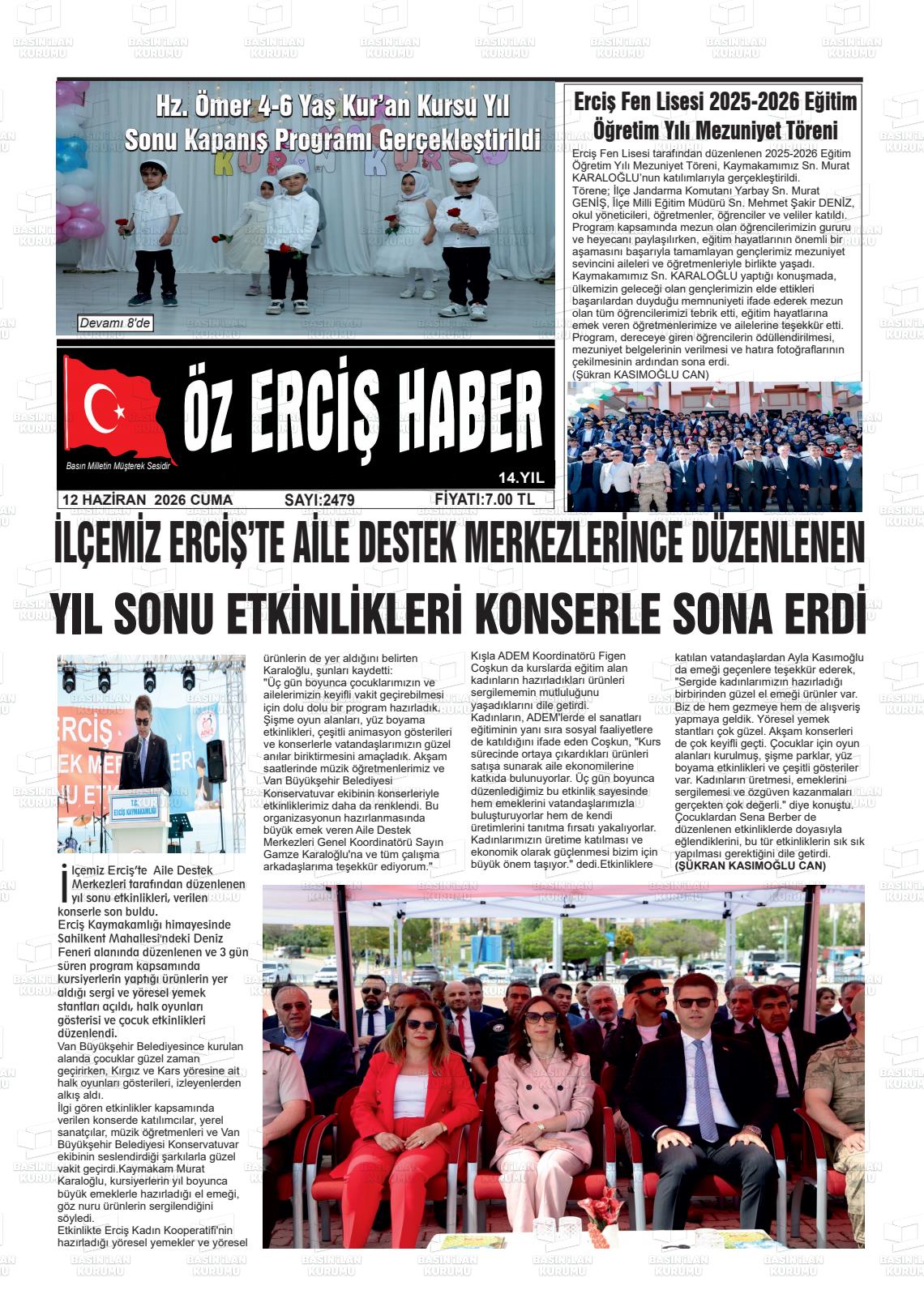 Van Ozercishaber 12.06.2026