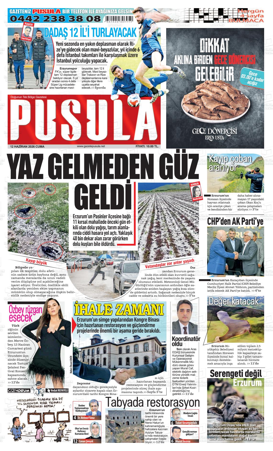 Zonguldak Pusula 12.06.2026